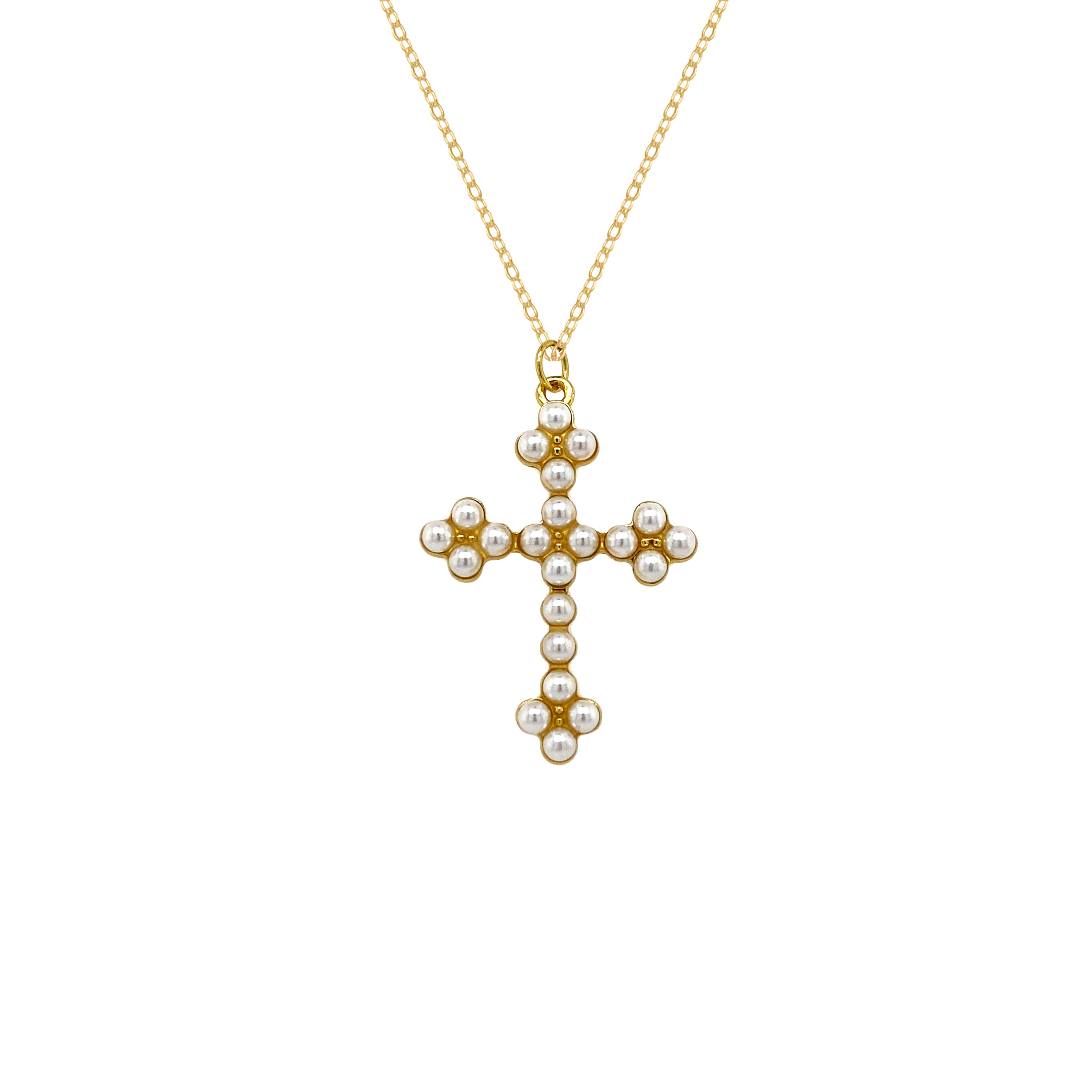 ALDA CROSS NECKLACE