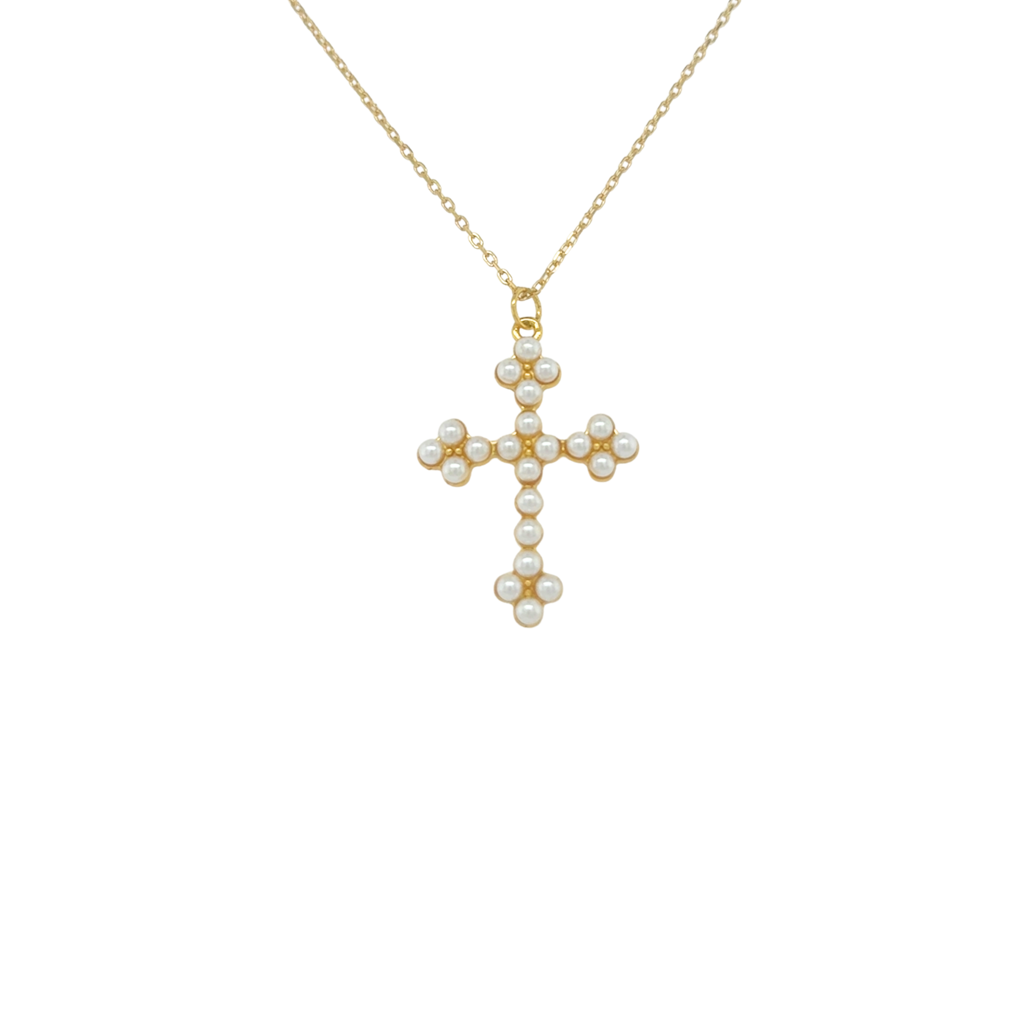 SANDRA CROSS NECKLACE