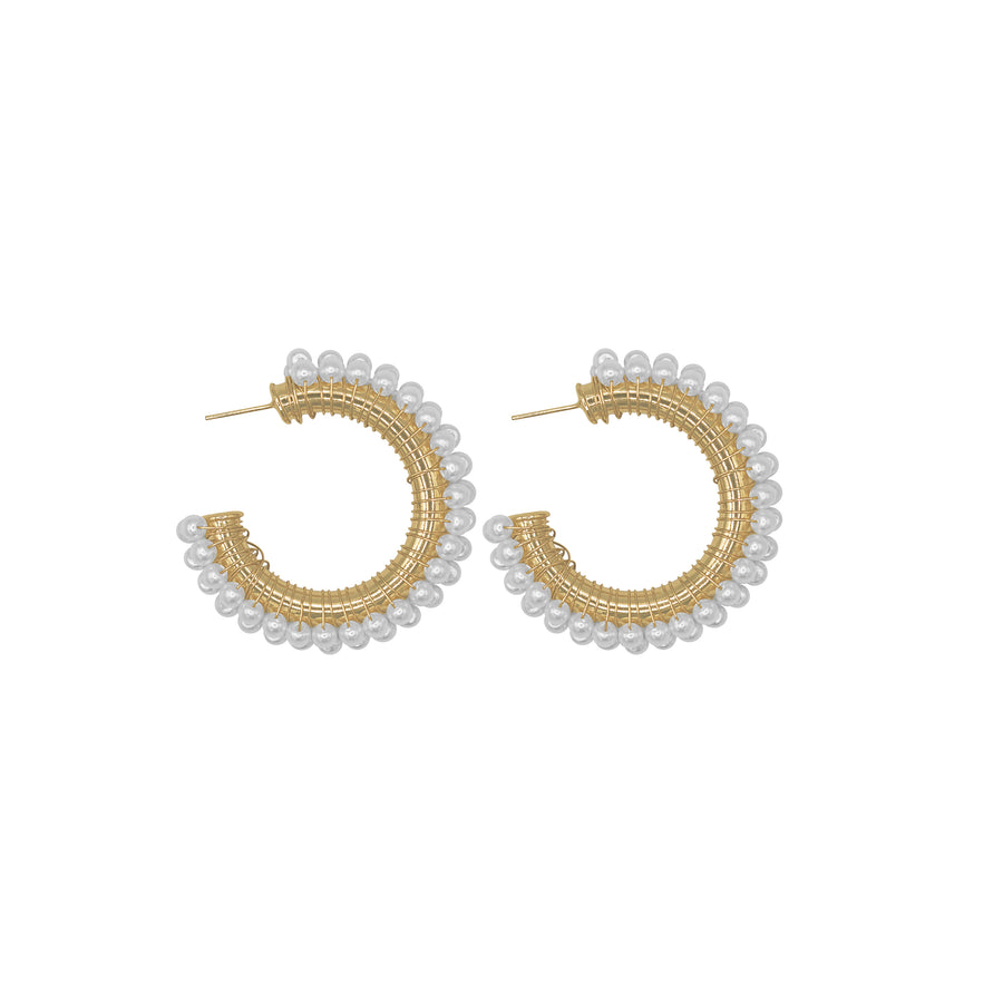 WINTER PEARL EARRINGS