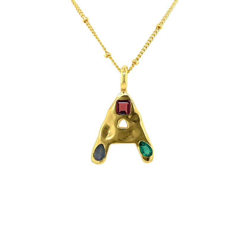 LIMA INITIAL NECKLACE – Sumaq - Main Image