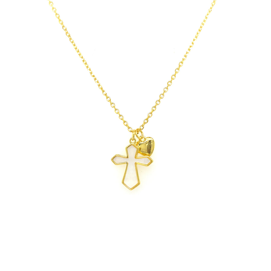 LOVE CROSS NECKLACE