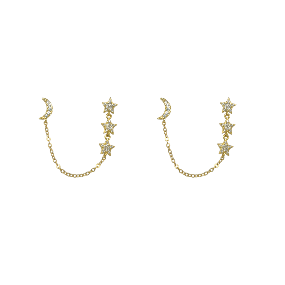 BRIANNA MOON STAR PIERCINGS
