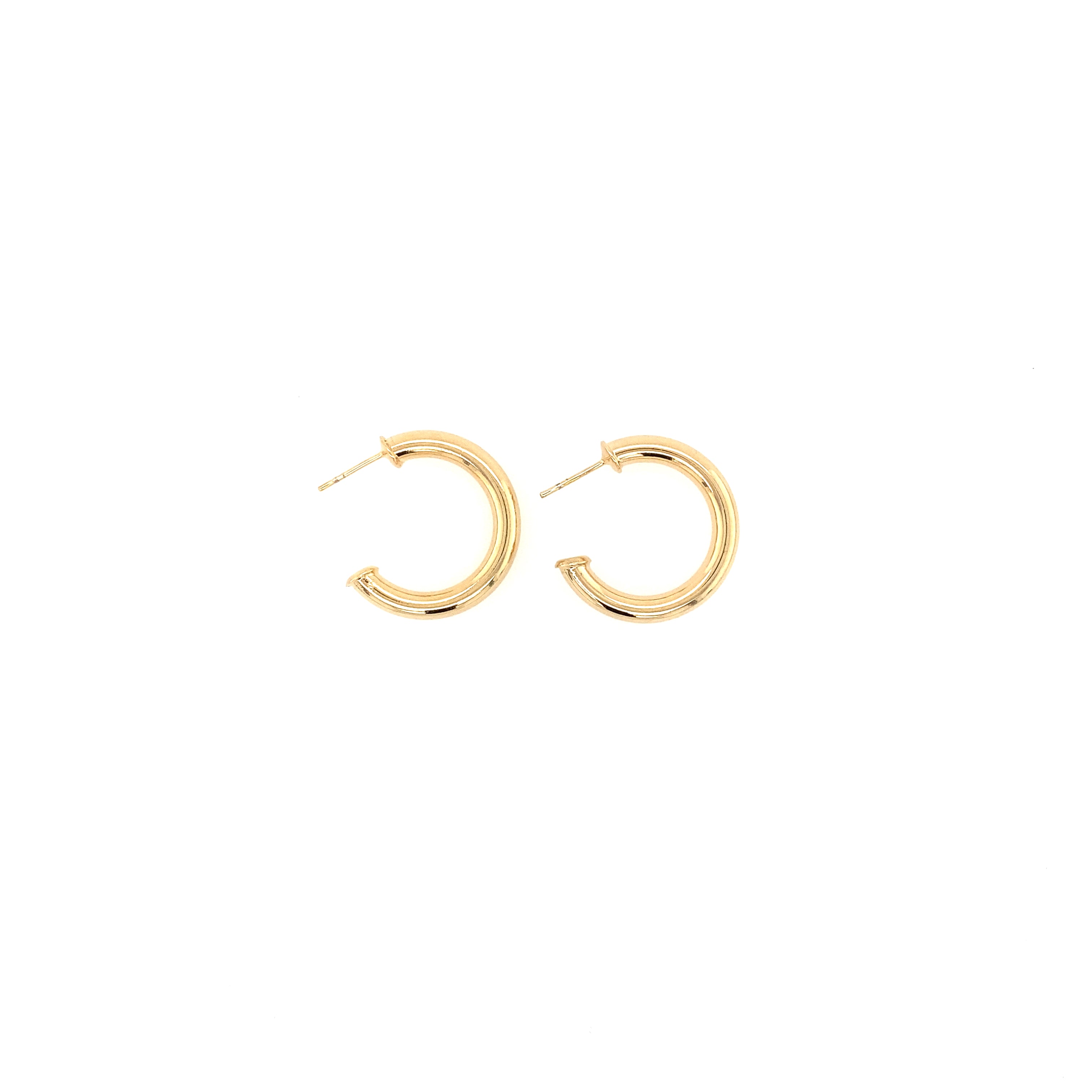FINE HOOP EARRINGS