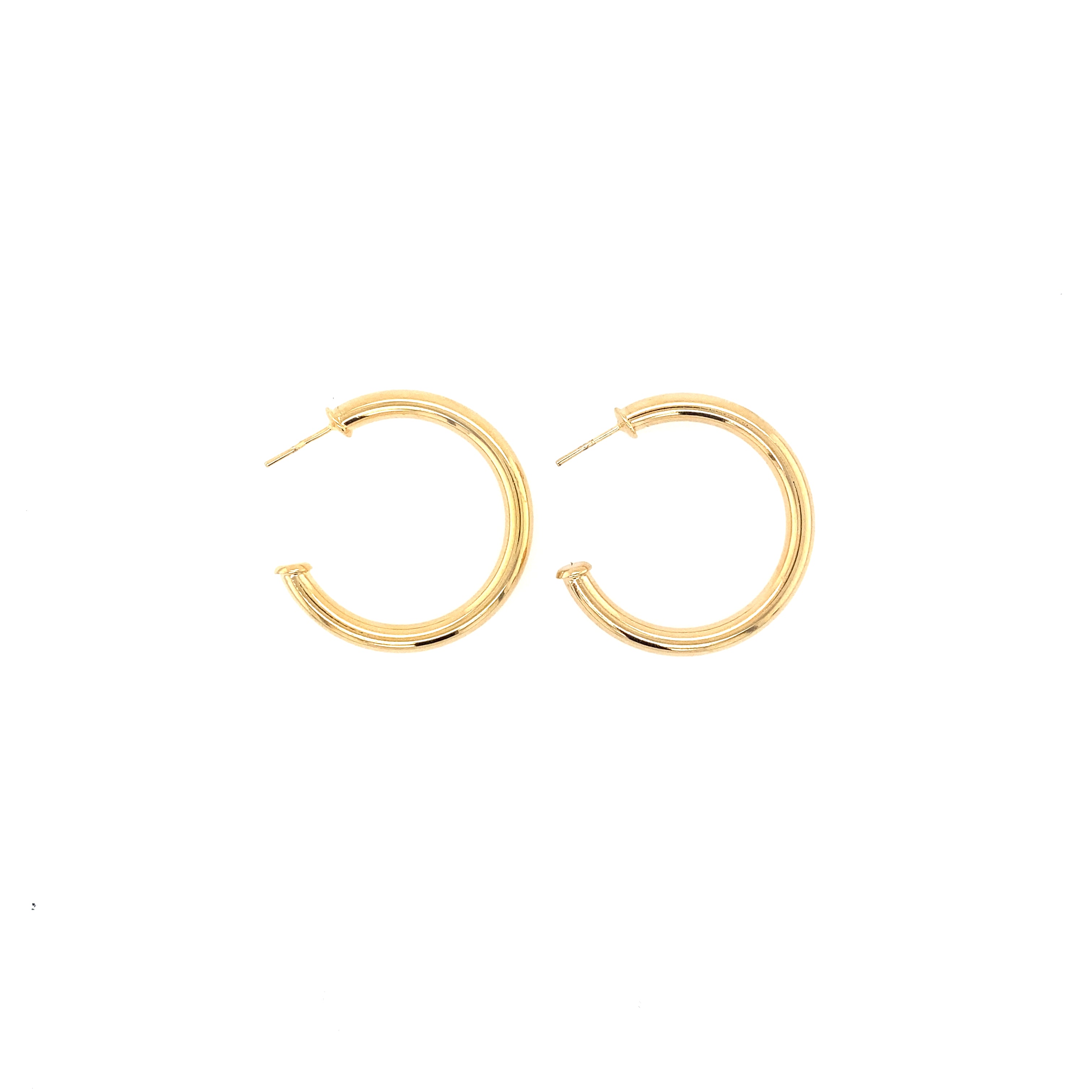 FINE HOOP EARRINGS