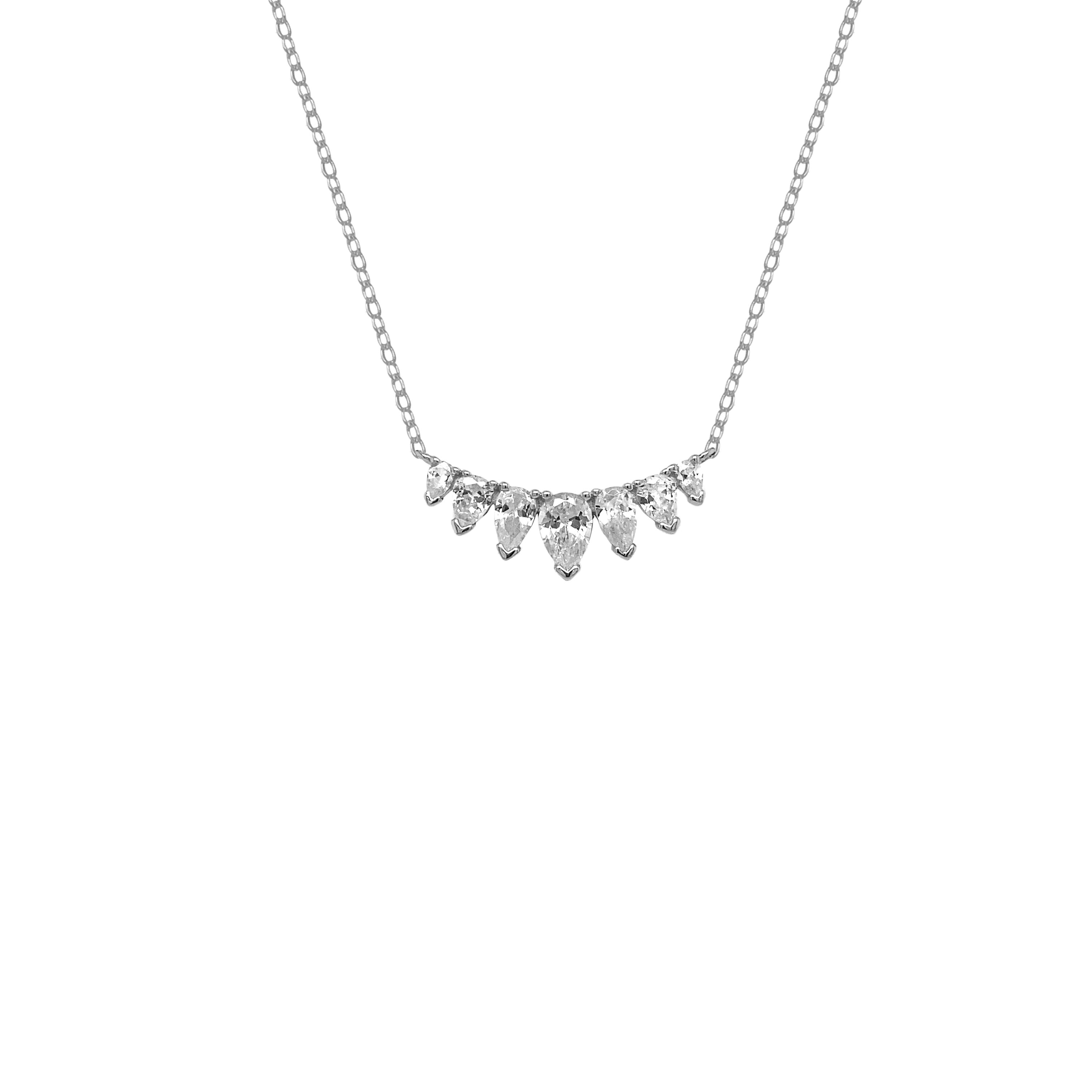 CRYSTAL WING NECKLACE