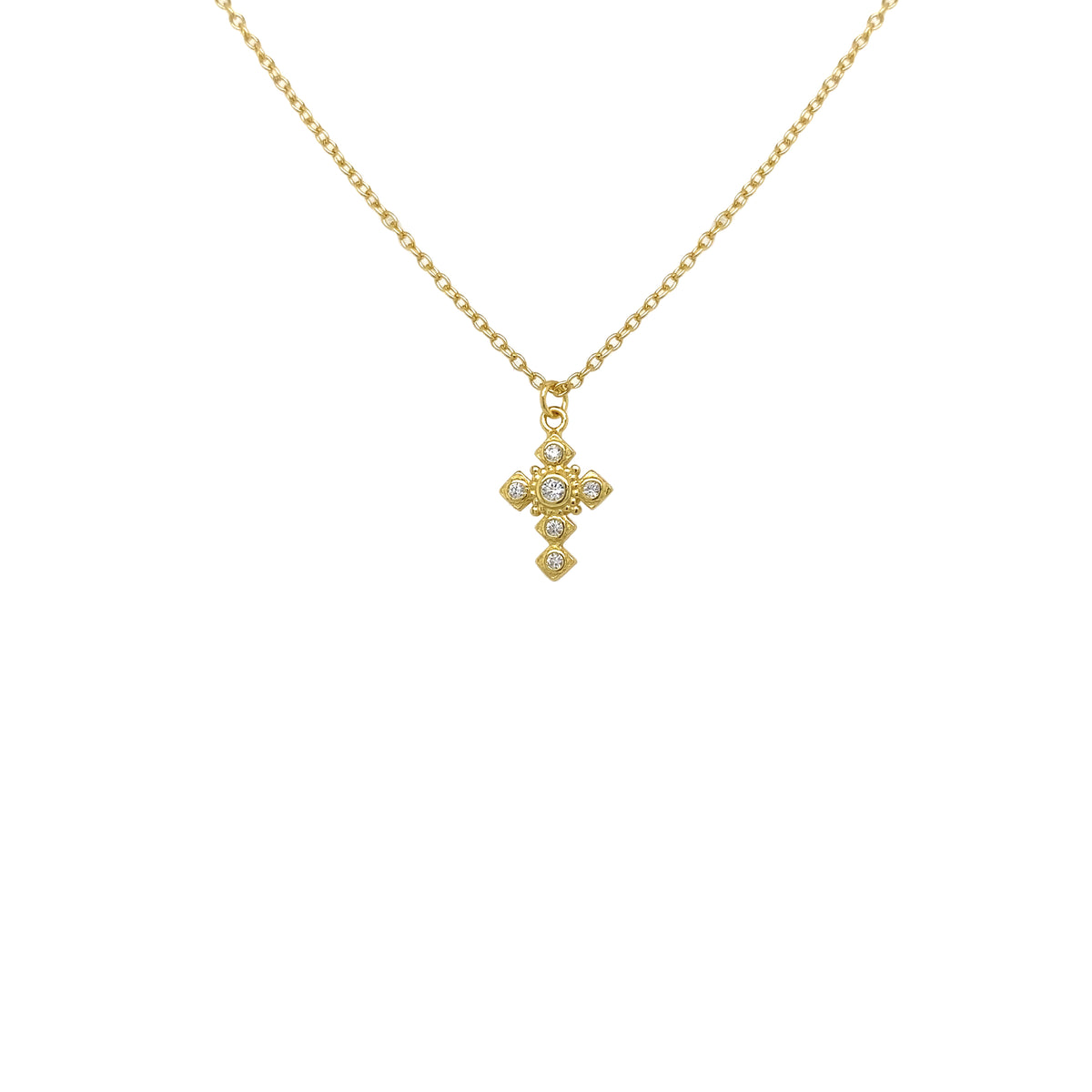 CASTI CROSS NECKLACE