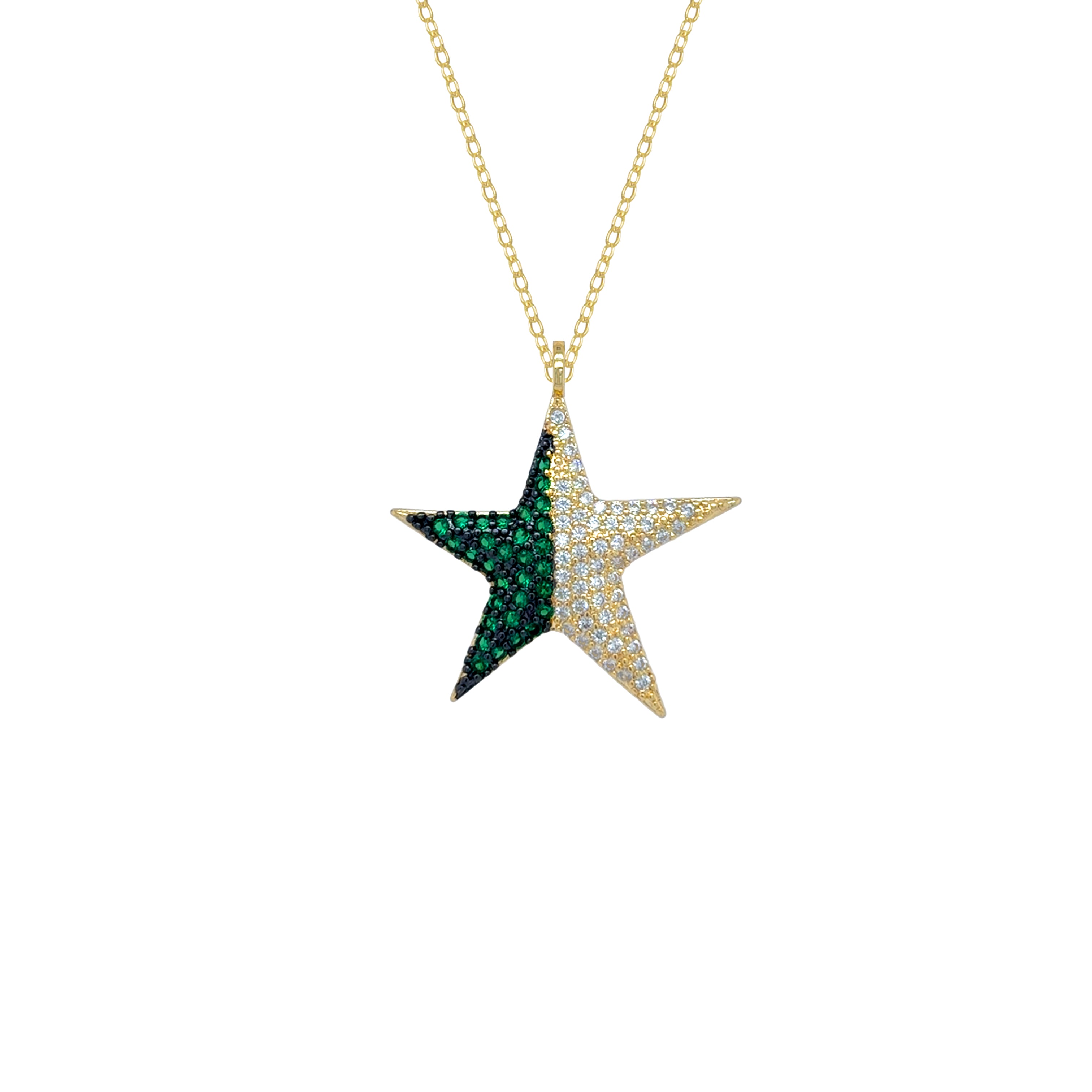 GREENIC STAR NECKLACE