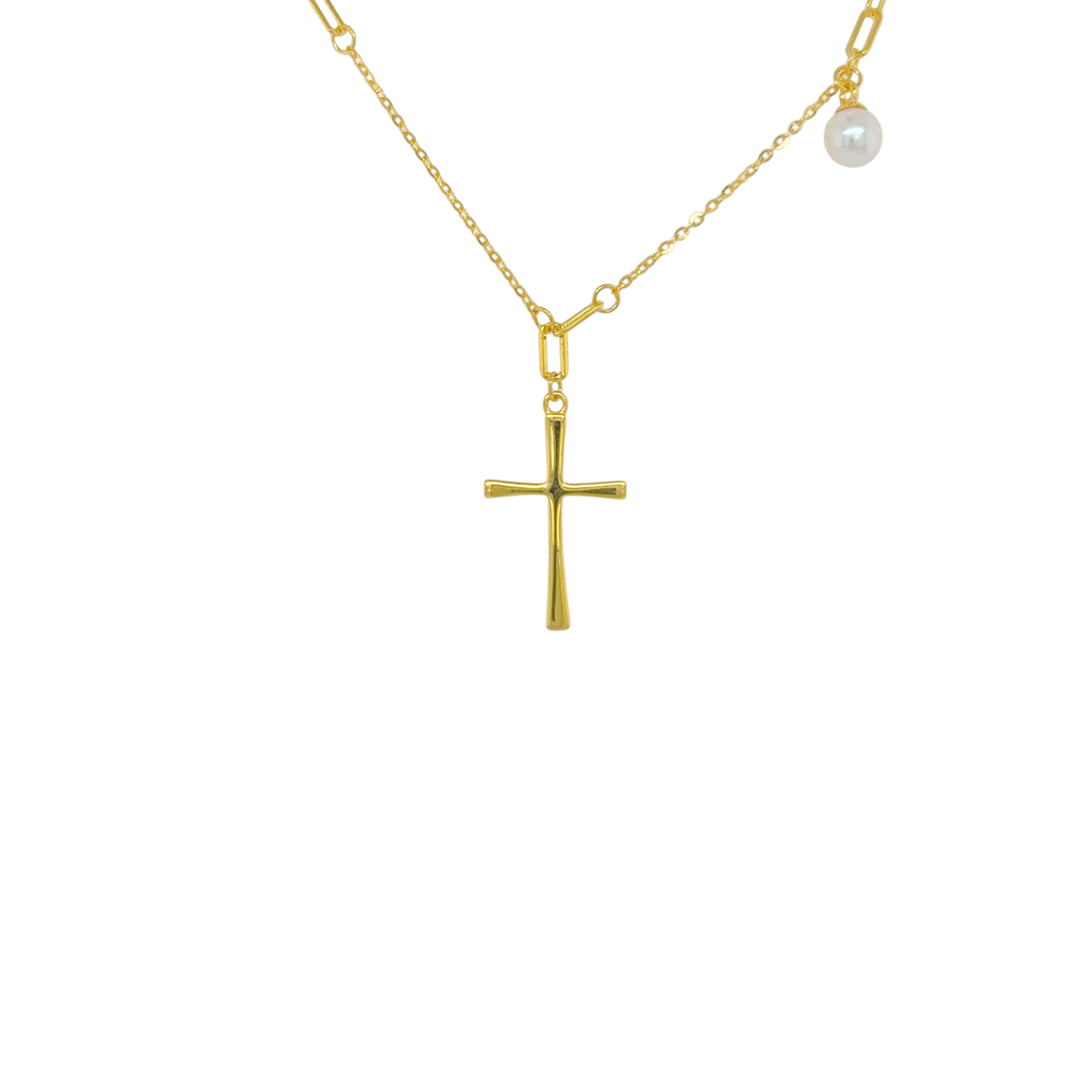 FARINY CROSS NECKLACE