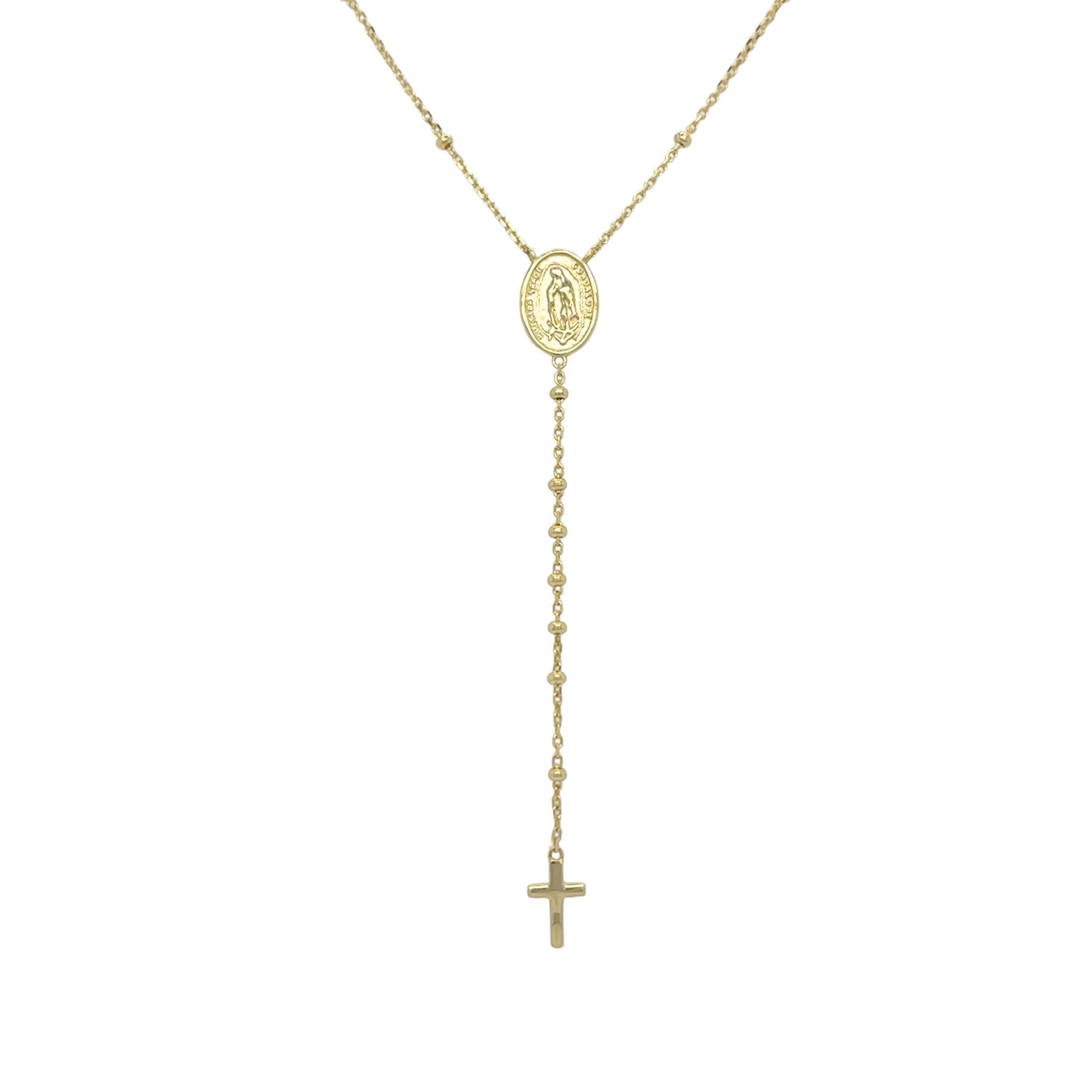 ROSARIO CROSS NECKLACE