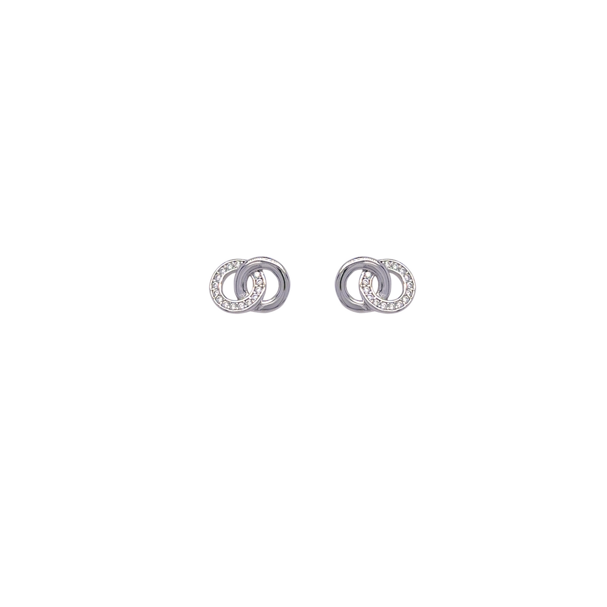 INFINITY CIRCLE EARRINGS