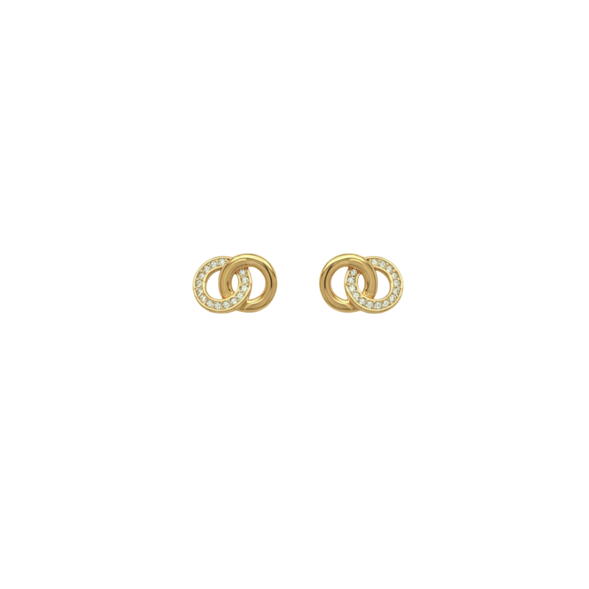INFINITY CIRCLE EARRINGS