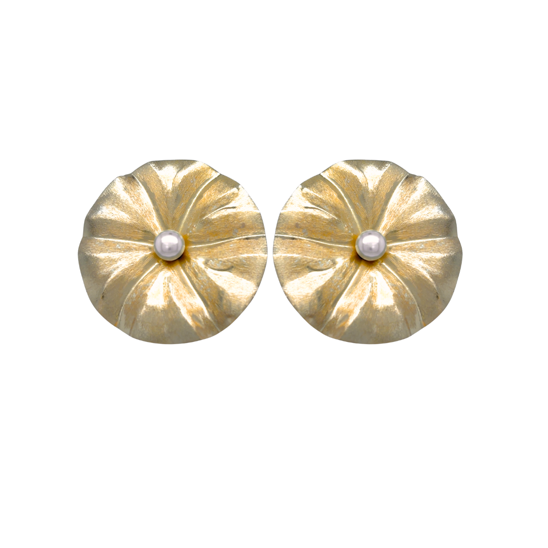 TWIRL PEARL EARRINGS