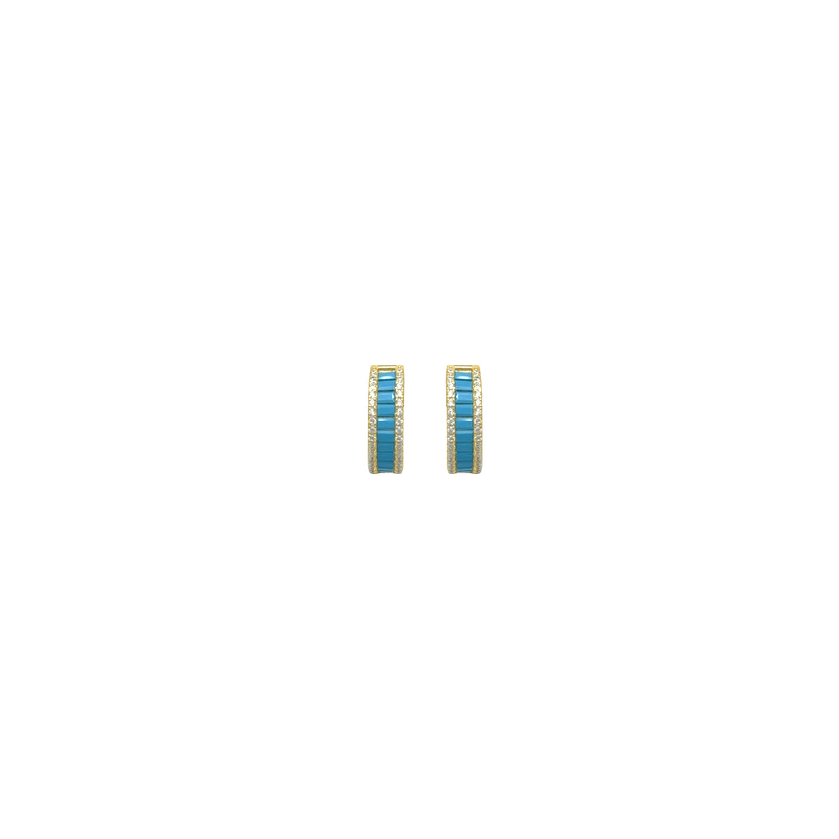 TENNIS TURQUESA EARRINGS