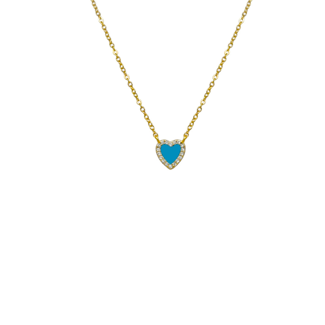 AMOR INFINITO HEART NECKLACE
