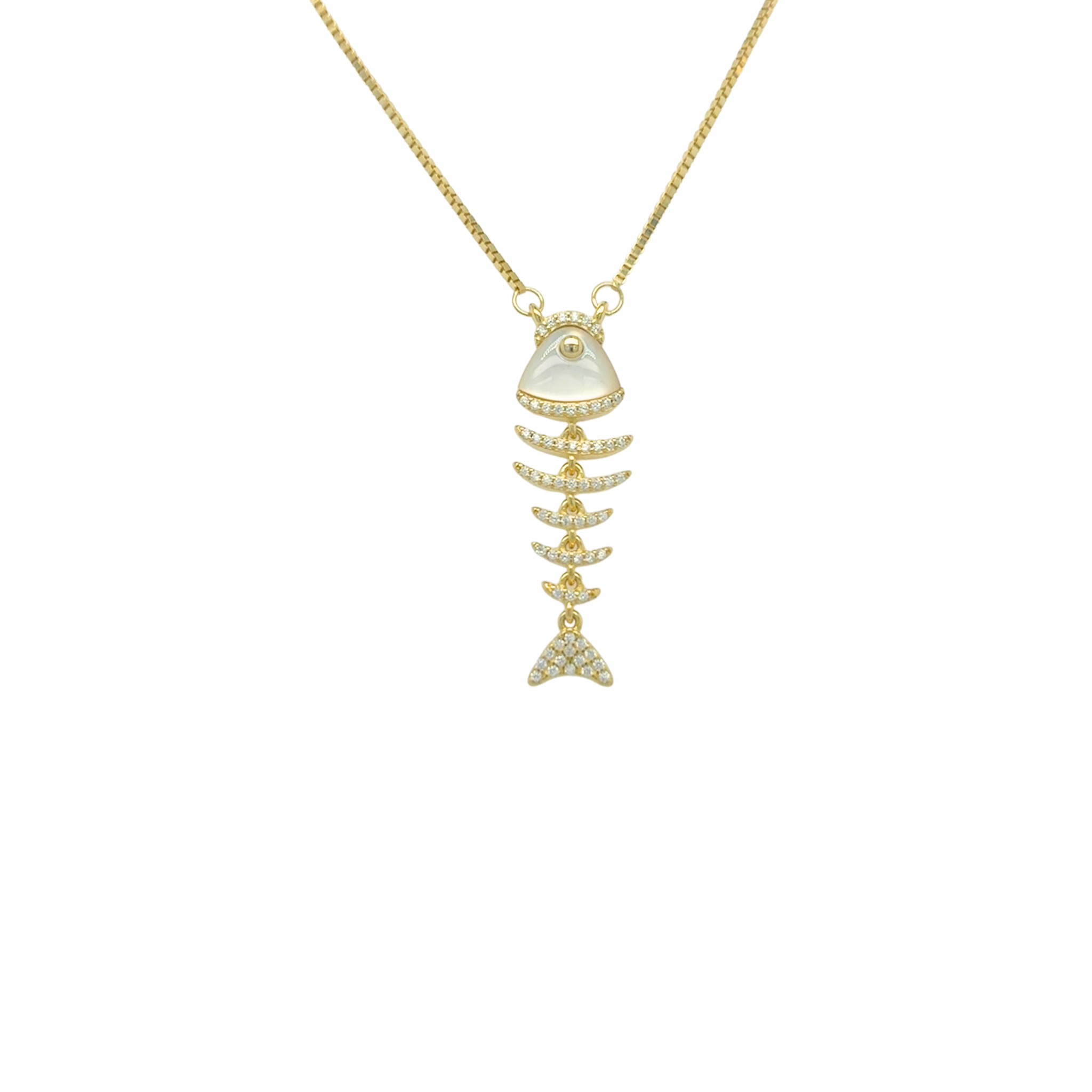 FISH BONE NECKLACE