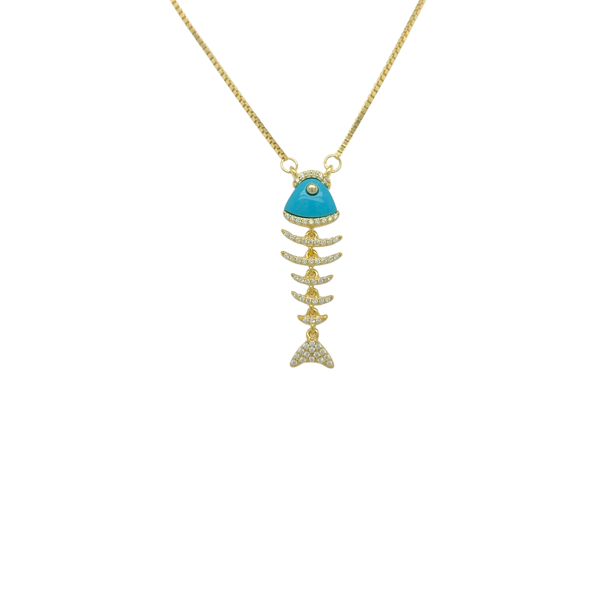FISH BONE NECKLACE