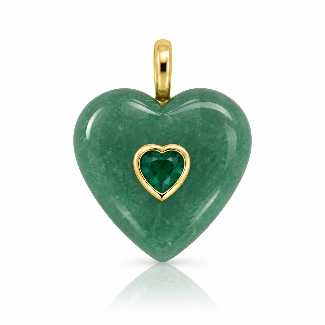 AMOR HEART CHARM