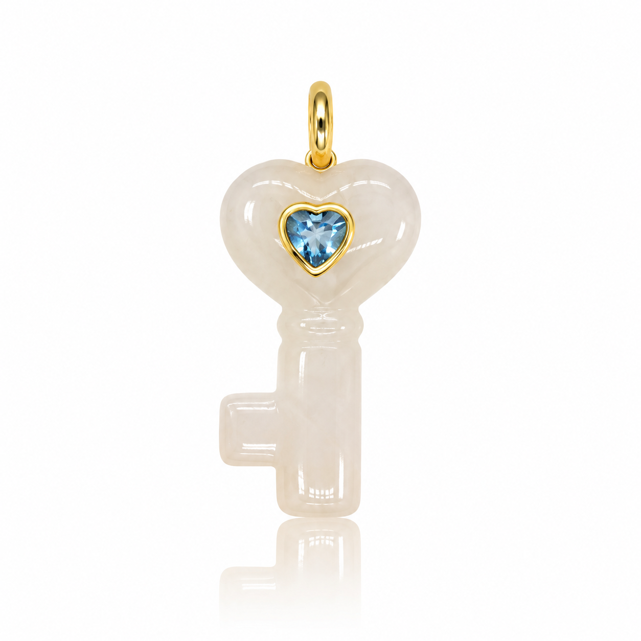 HEART KEY CHARM