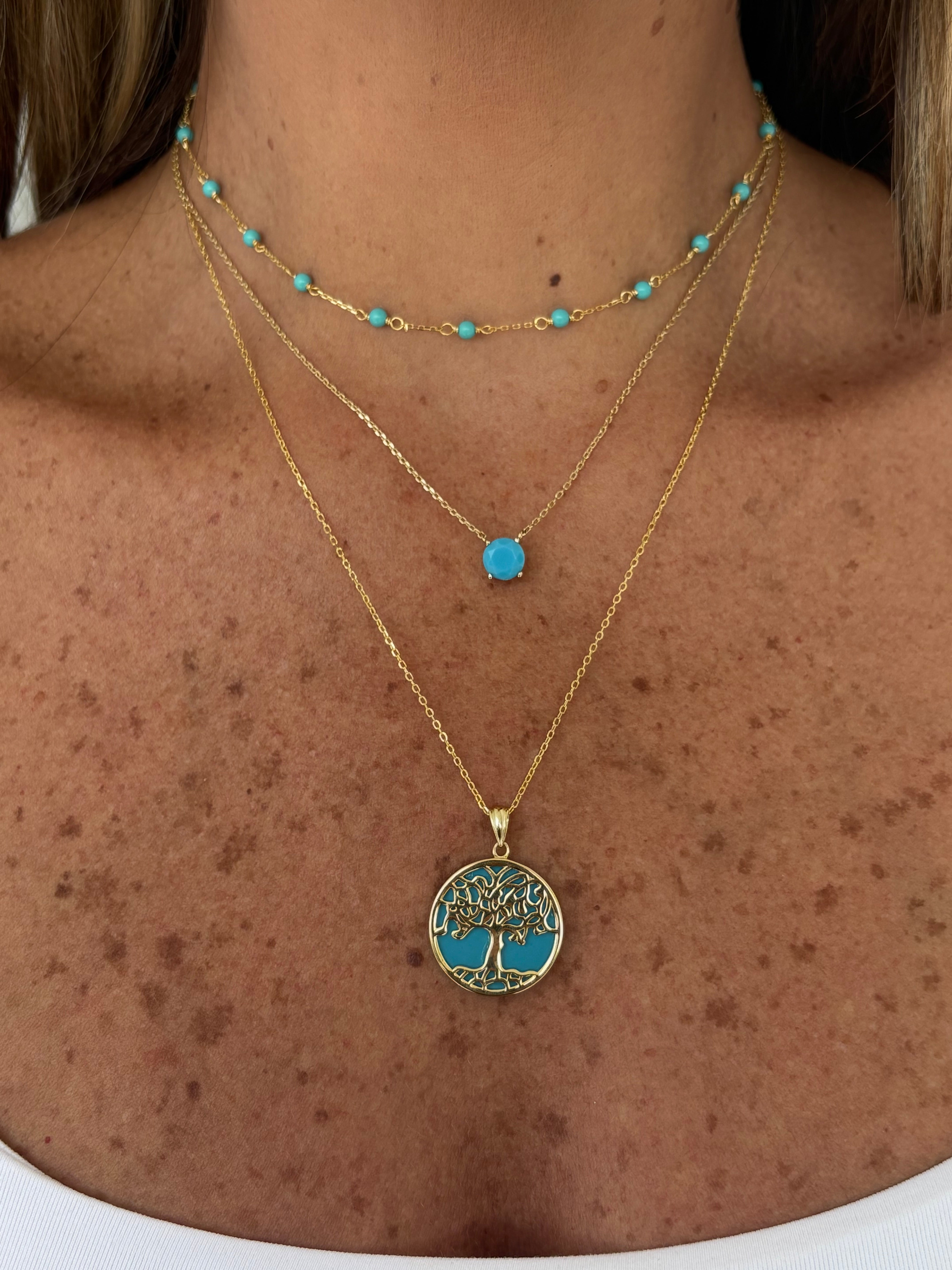 NESA CIRCLE NECKLACE