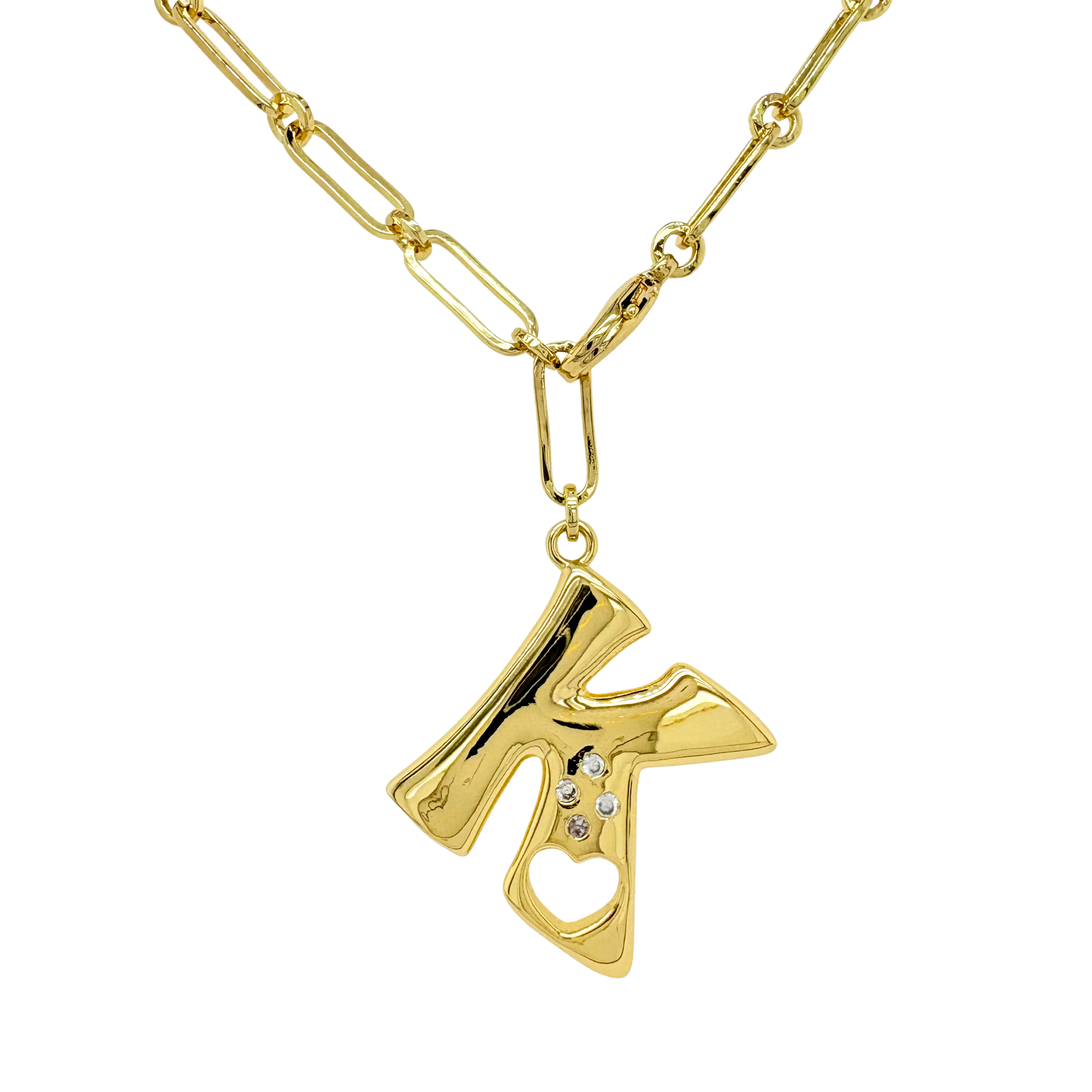 MAIA INITIAL NECKLACE