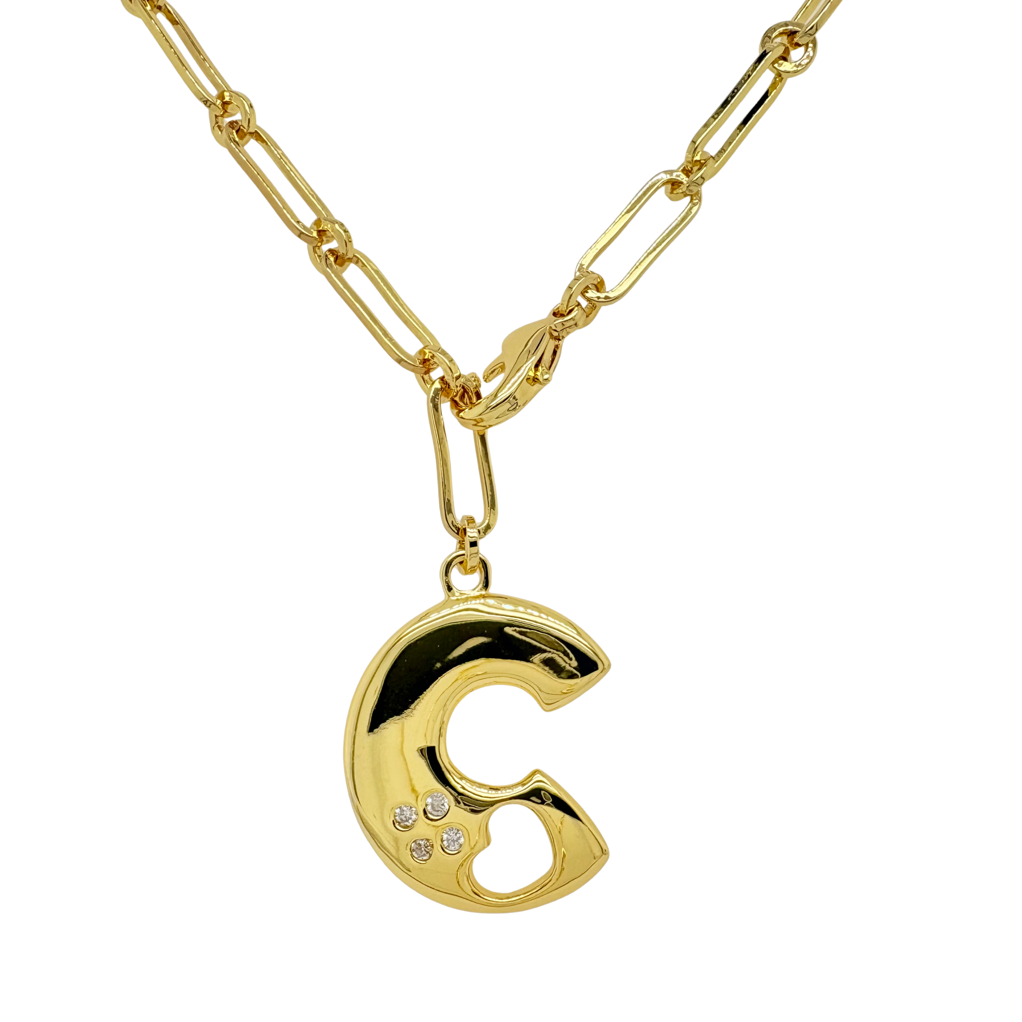 MAIA INITIAL NECKLACE