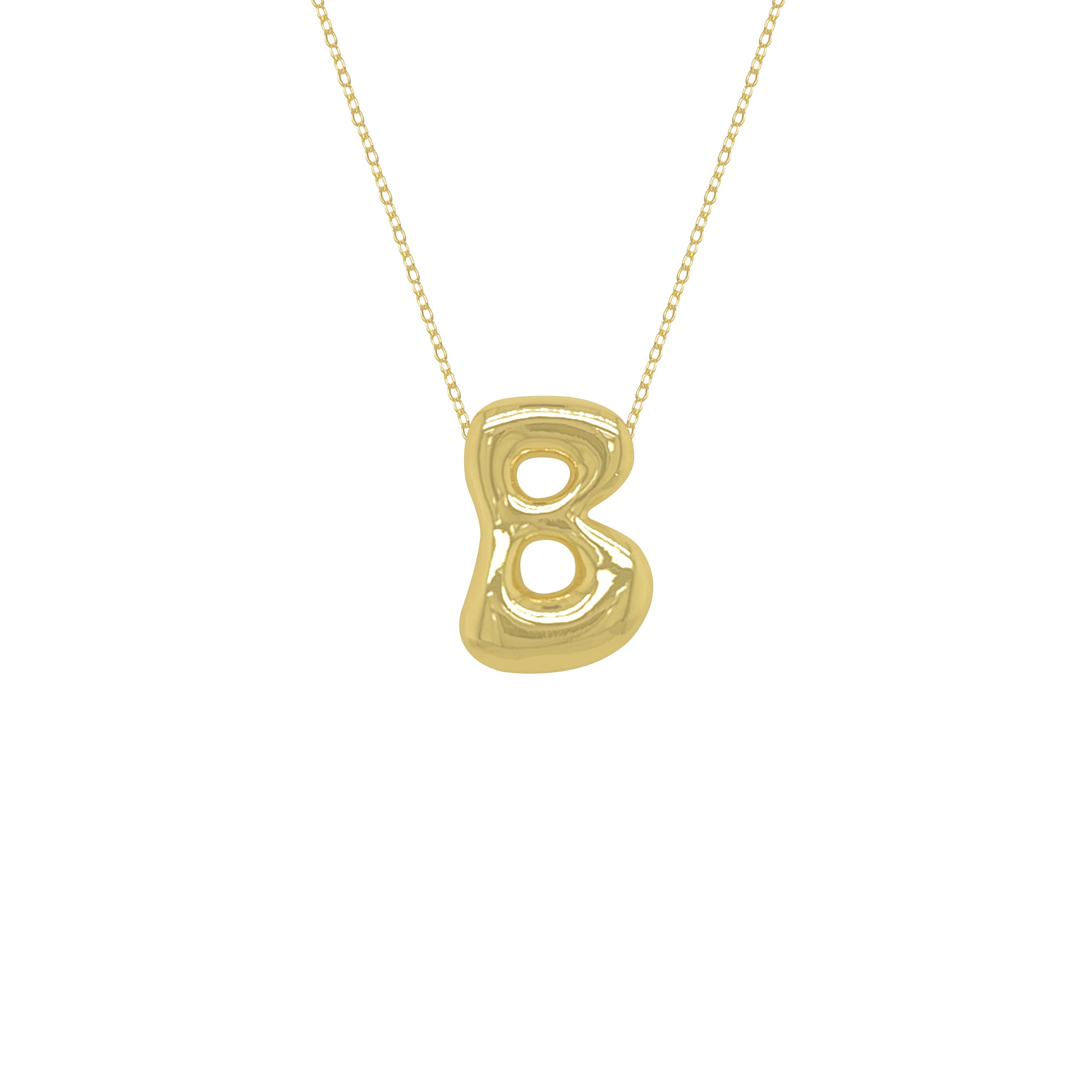 JUMBO INITIAL NECKLACE