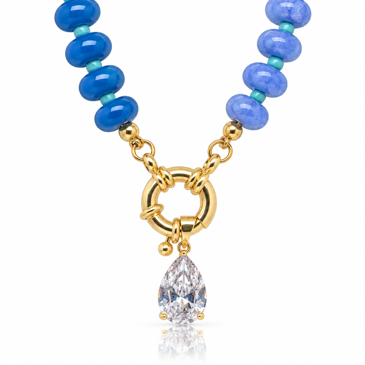 AZULES CLARO NECKLACE