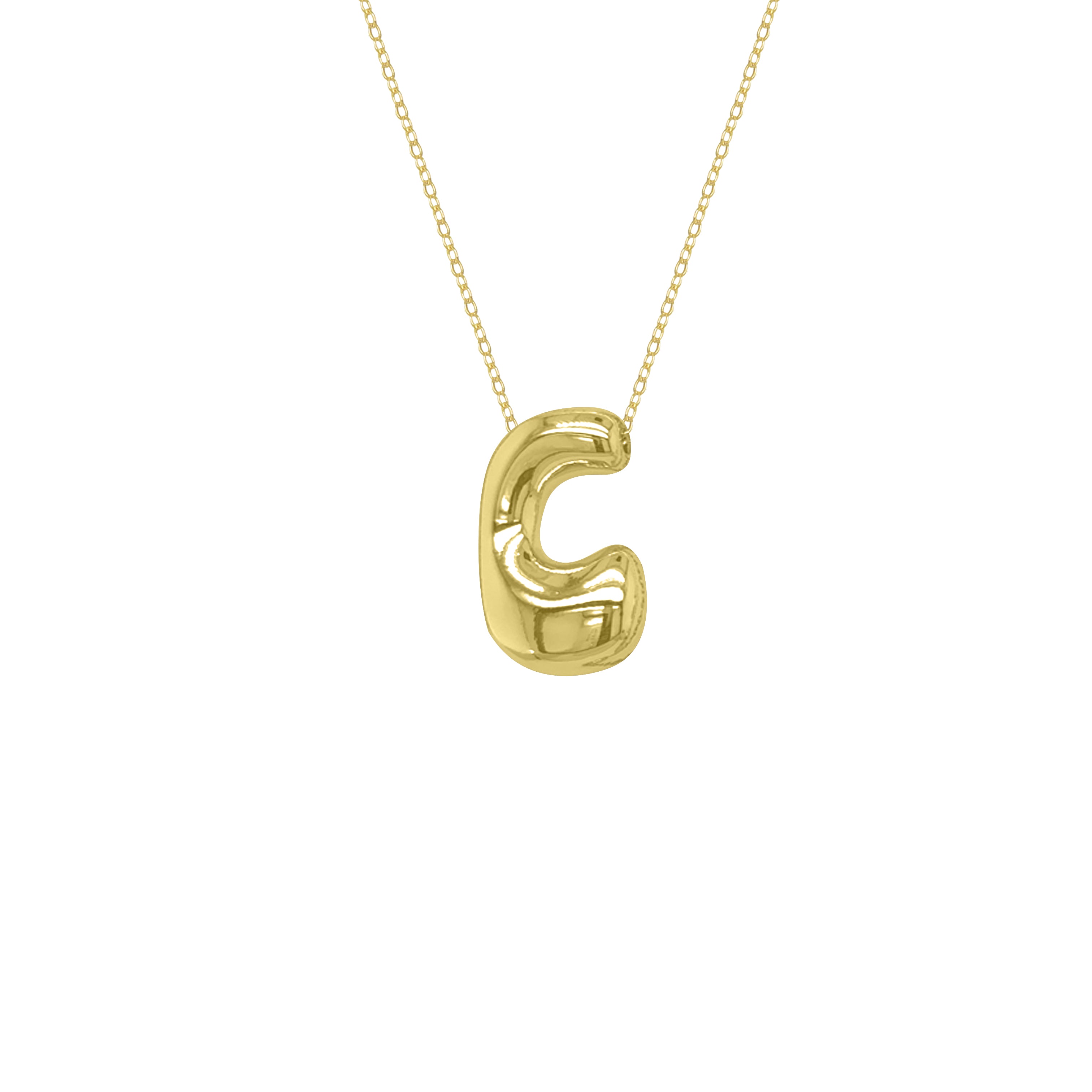 JUMBO INITIAL NECKLACE