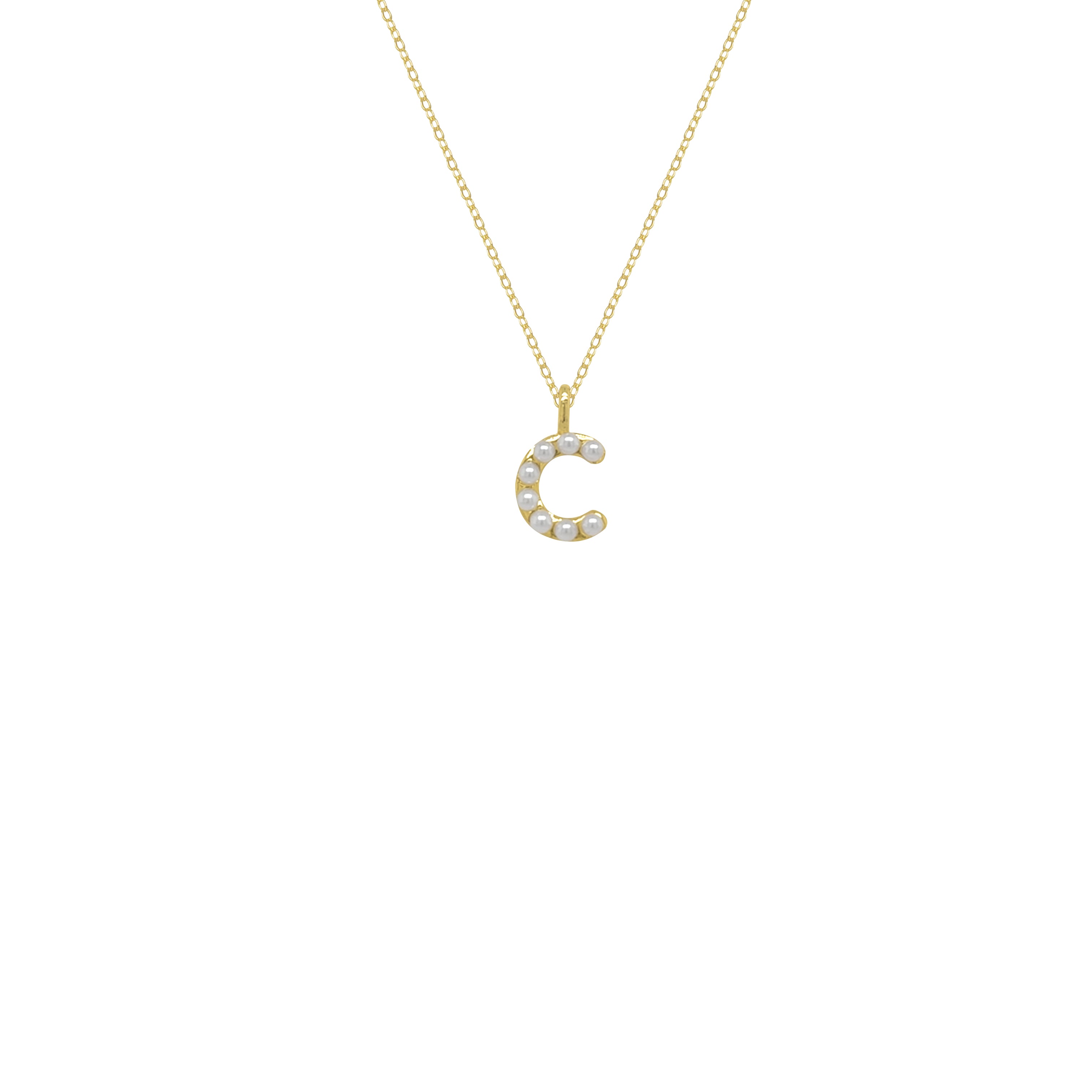 LIA INITIAL NECKLACE