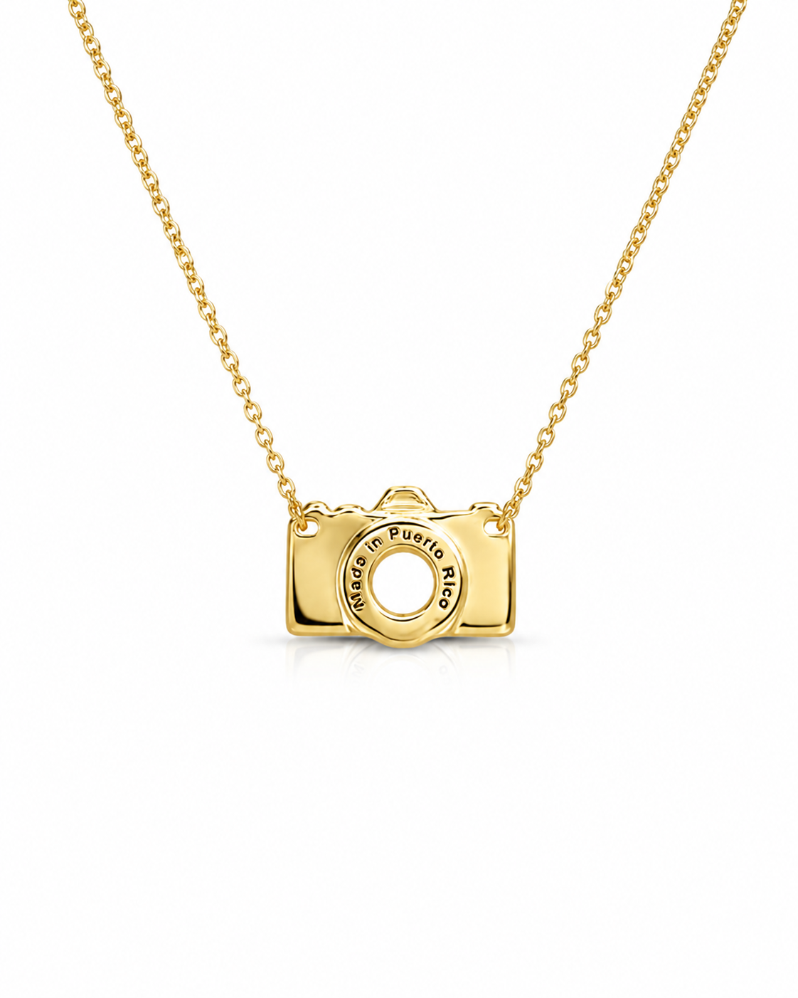 MADE IN PR CAMERA NECKLACE