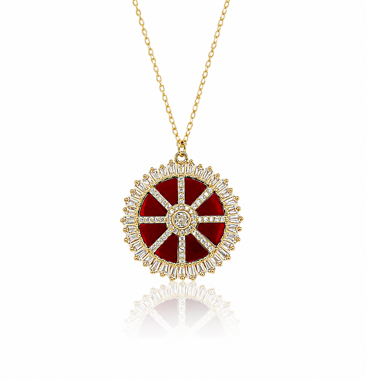 ALDANA SUN NECKLACE