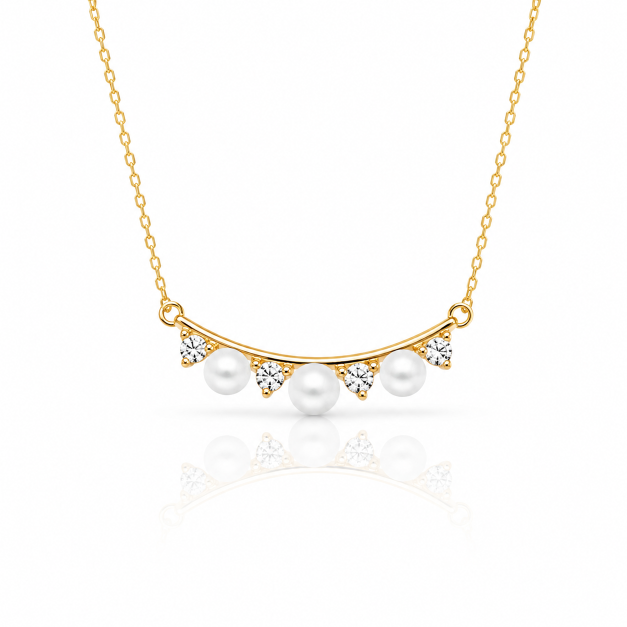 ARCO PEARL NECKLACE