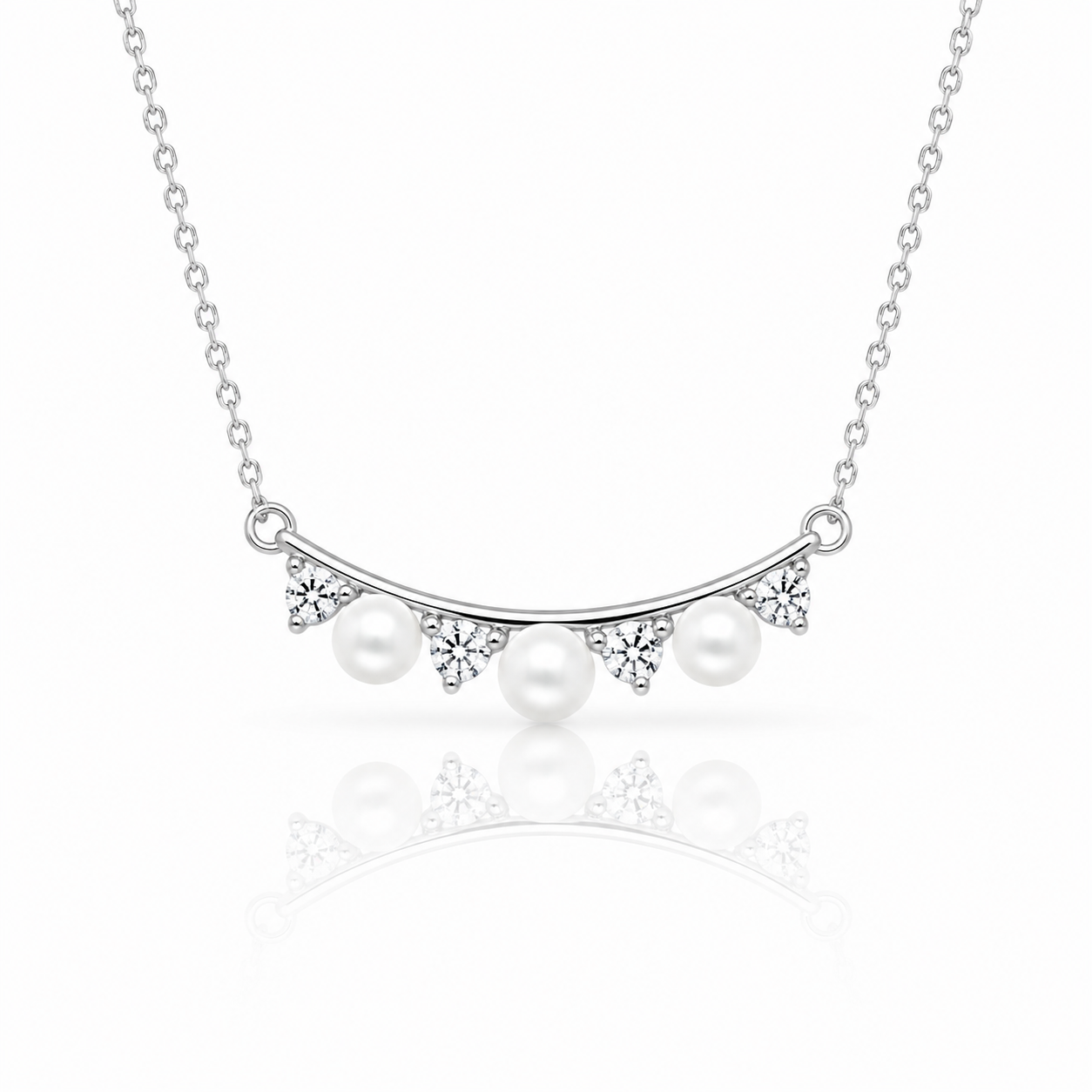 ARCO PEARL NECKLACE