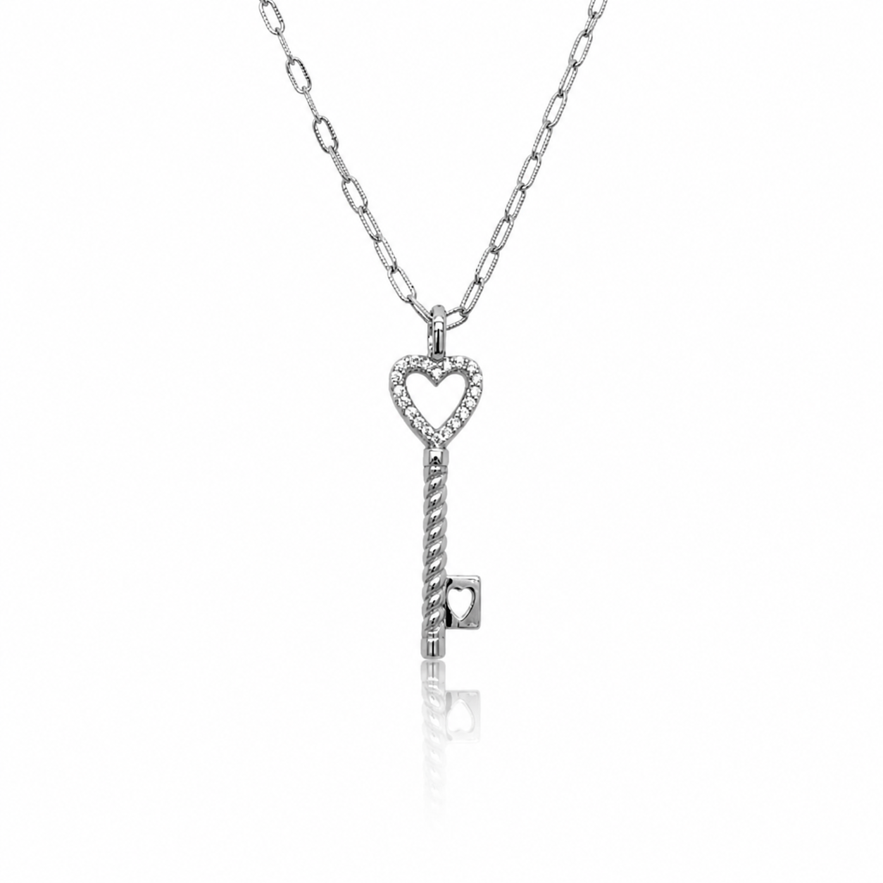 KEY OF HEART NECKLACE