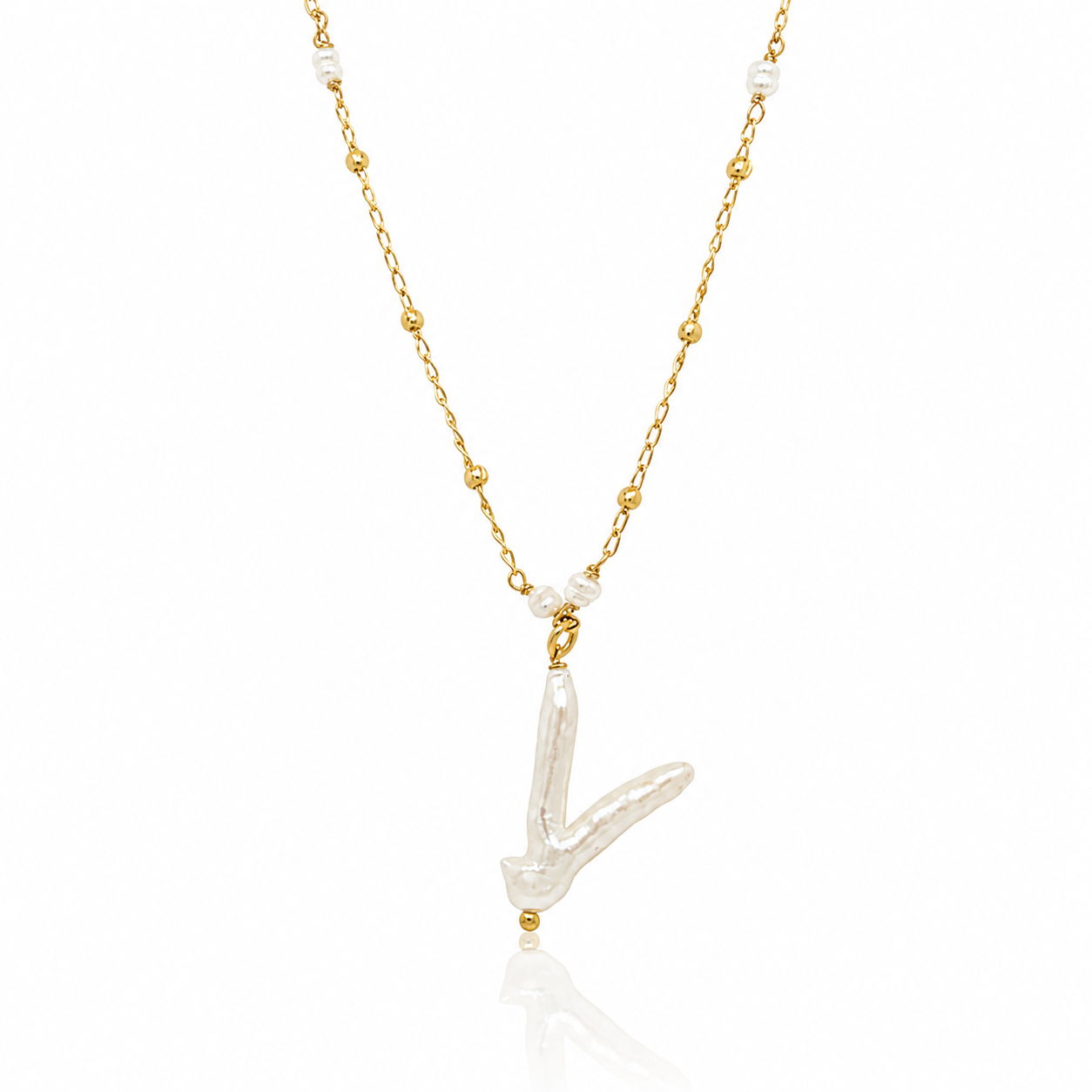 ABSTRACT NACAR NECKLACE