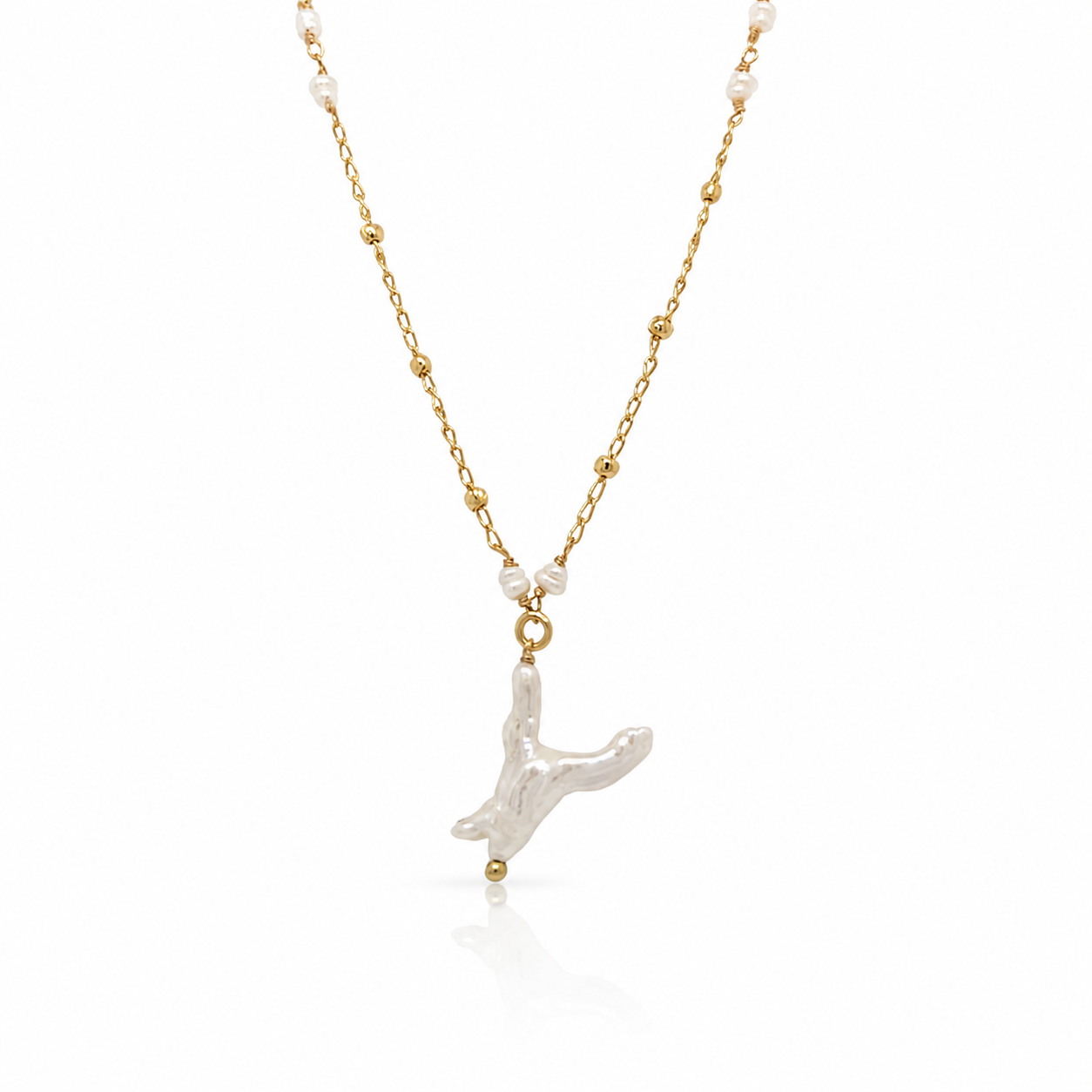 ABSTRACT NACAR NECKLACE