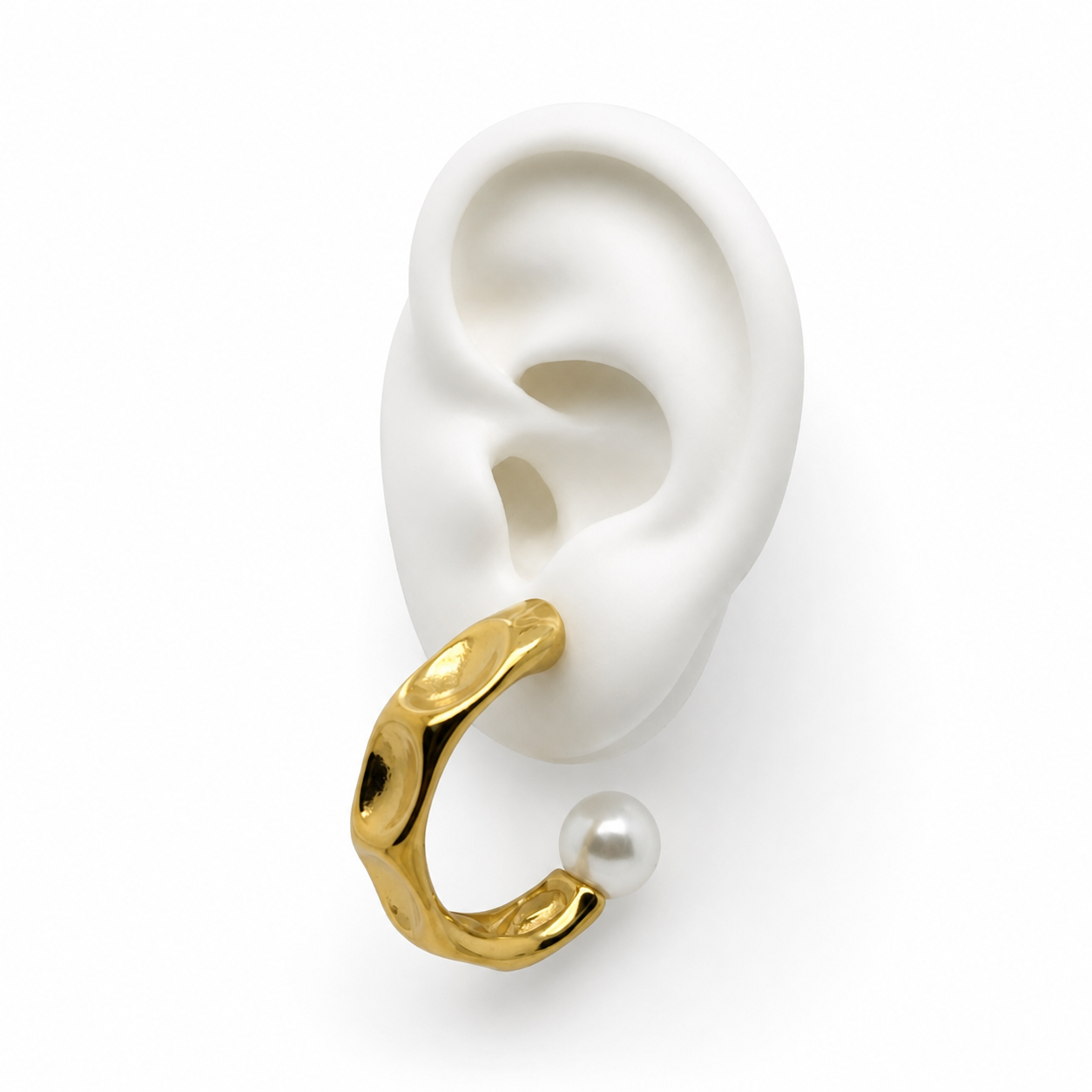 CURVED ARGOLLA EARRINGS