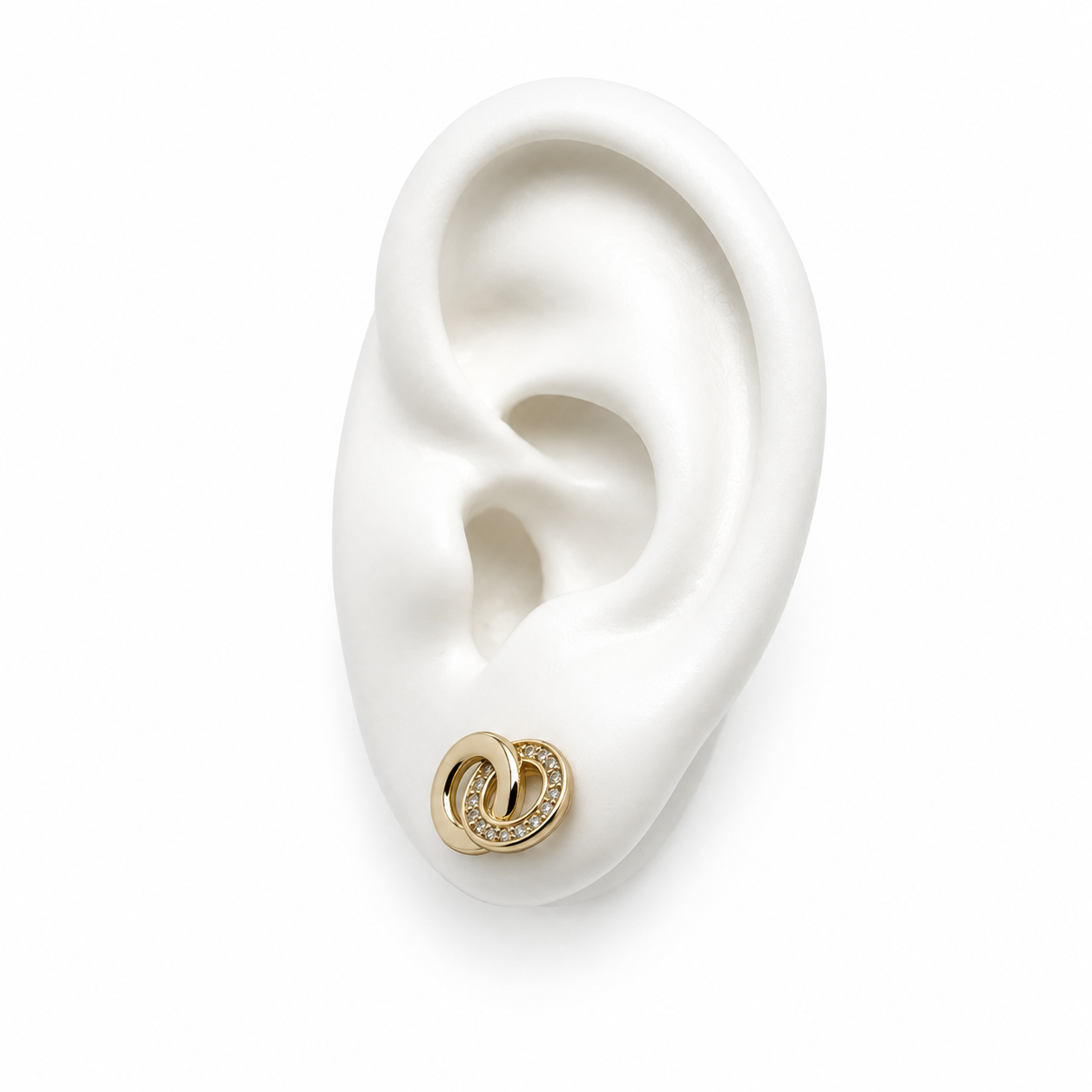 INFINITY CIRCLE EARRINGS