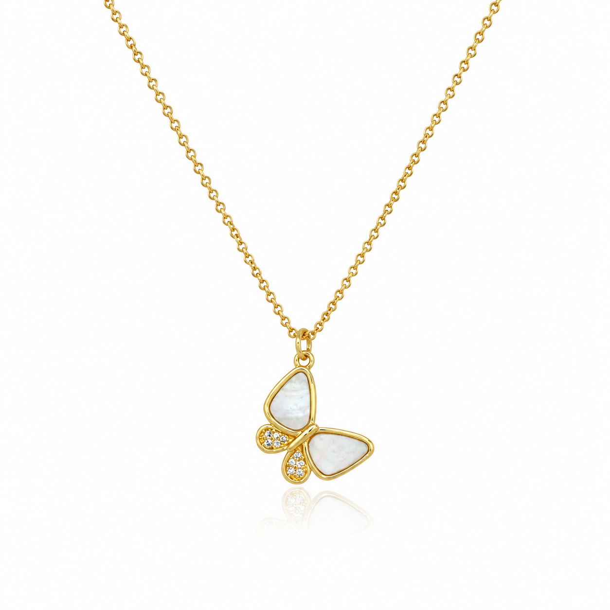 MELI BUTTERFLY NECKLACE