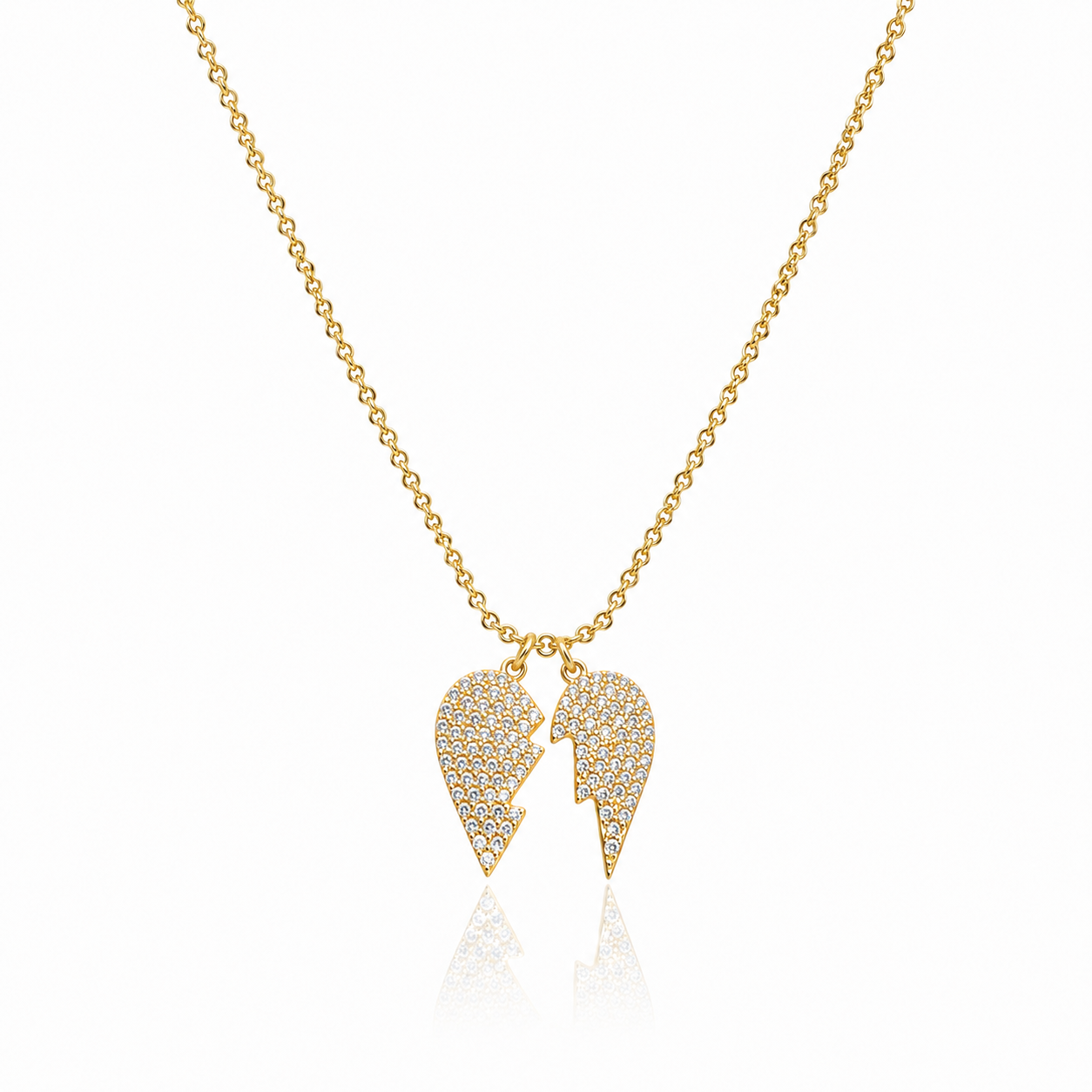 BROKEN HEART NECKLACE