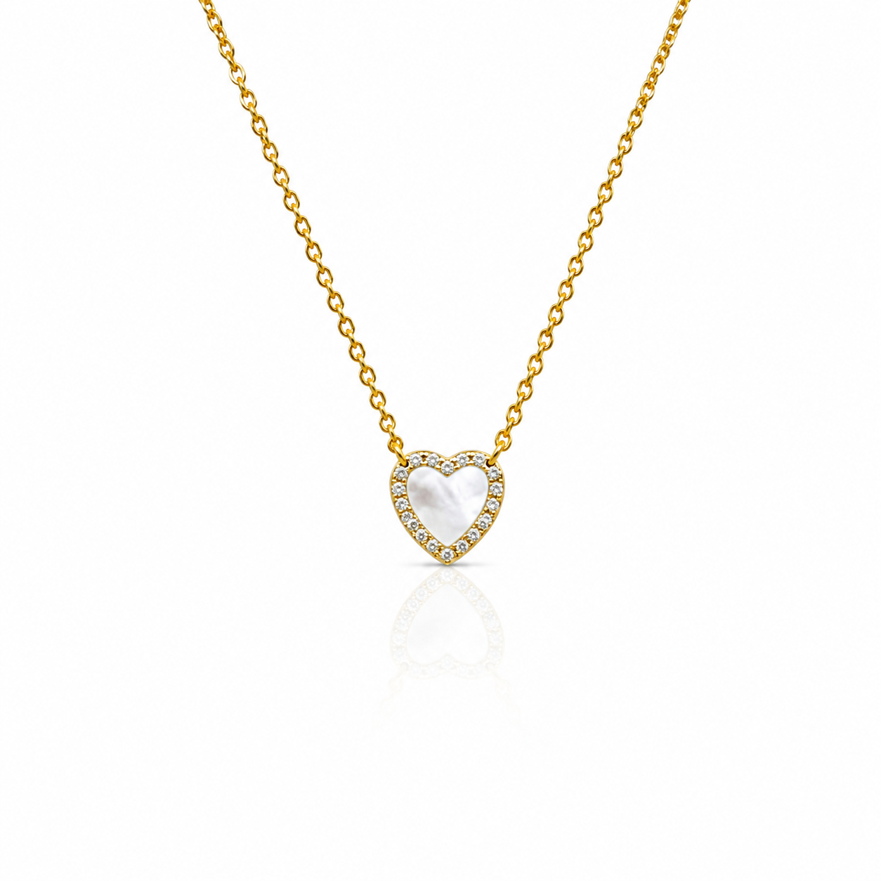 AMOR INFINITO HEART NECKLACE