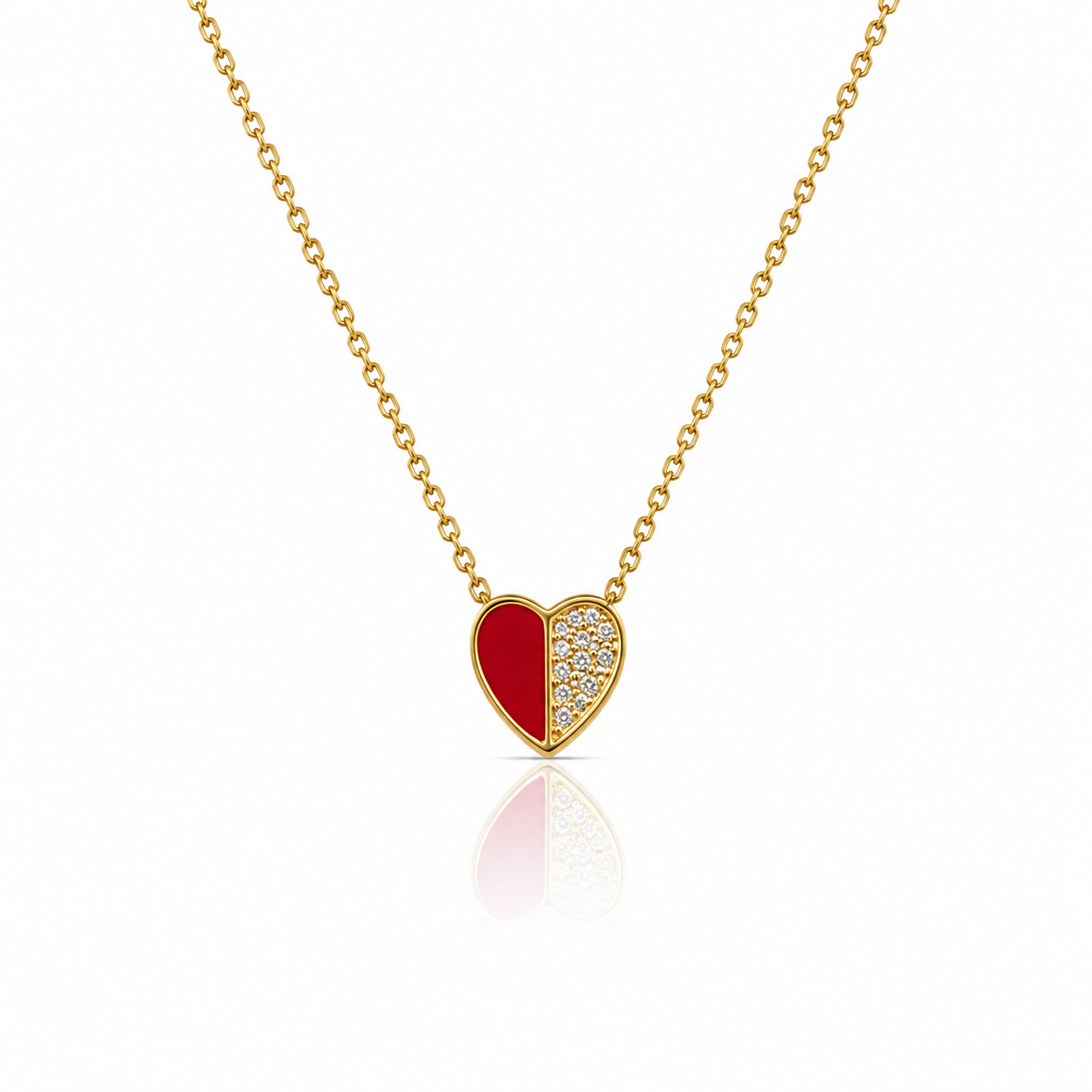 NALI HEART NECKLACE
