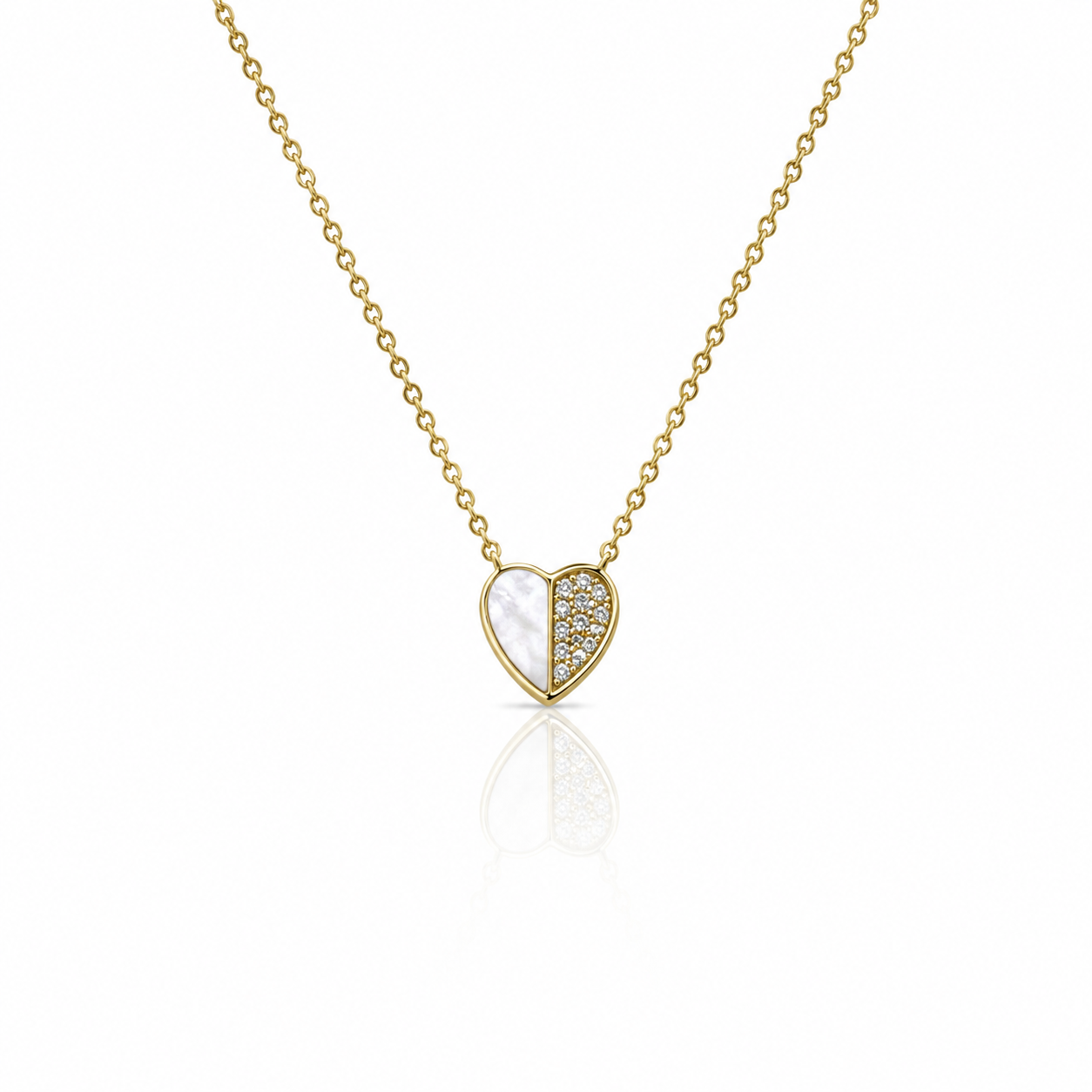 NALI HEART NECKLACE