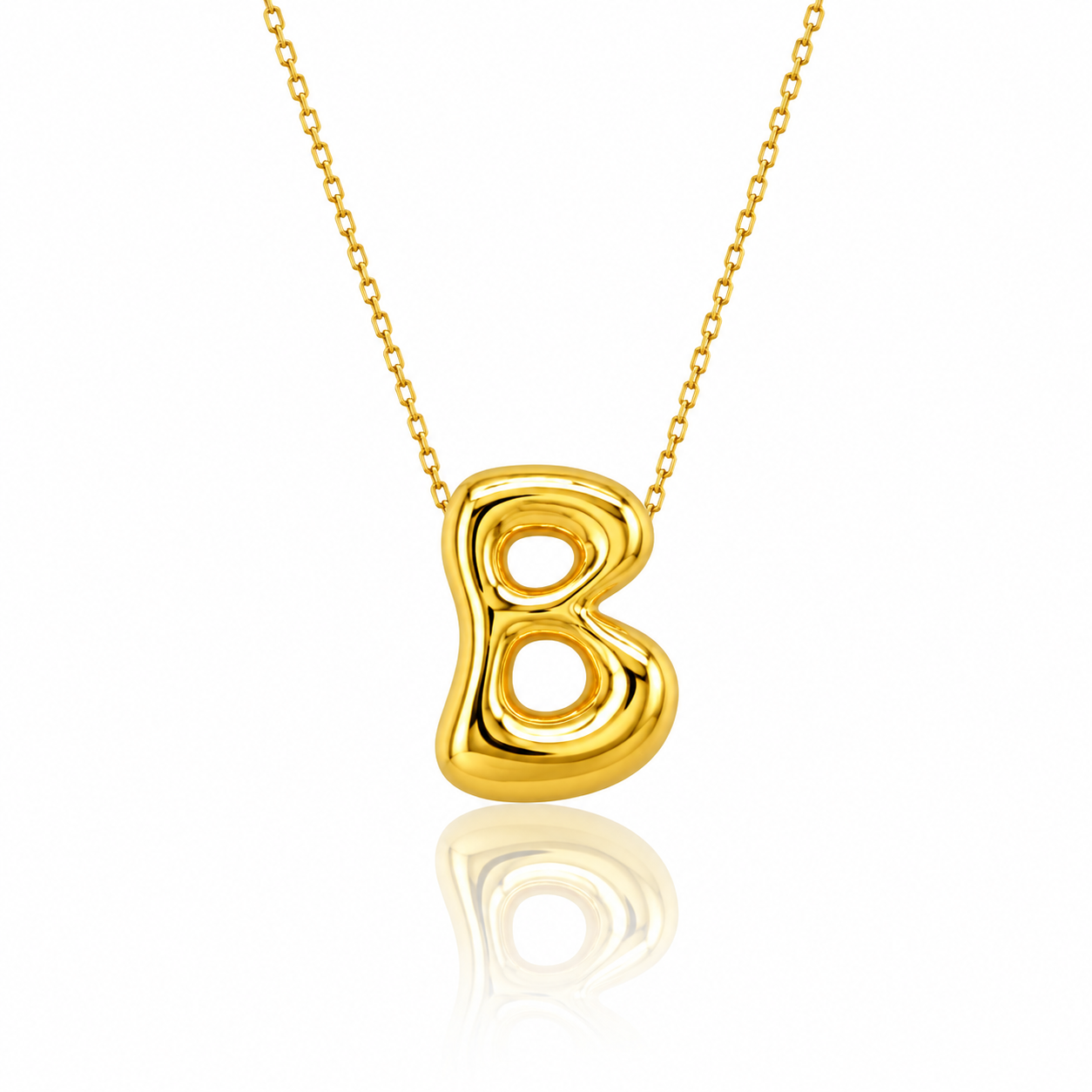 JUMBO INITIAL NECKLACE