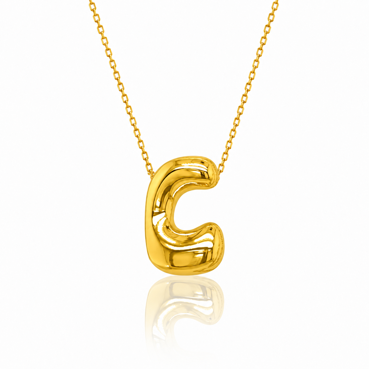 JUMBO INITIAL NECKLACE