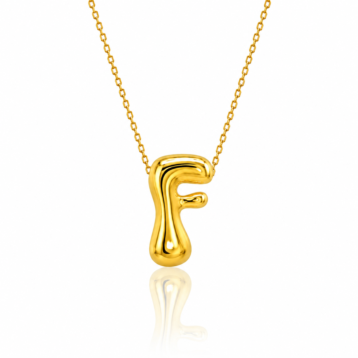 JUMBO INITIAL NECKLACE