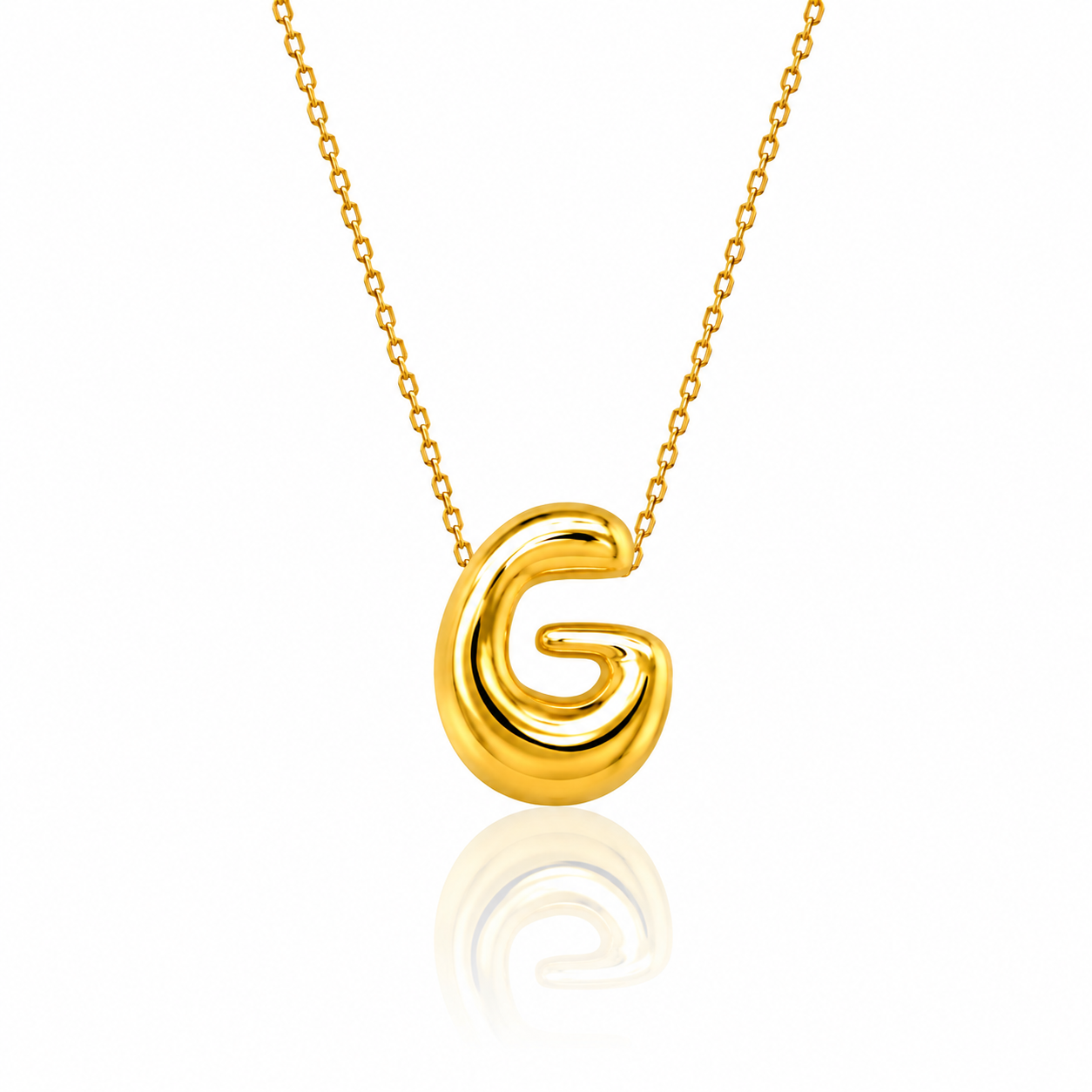 JUMBO INITIAL NECKLACE