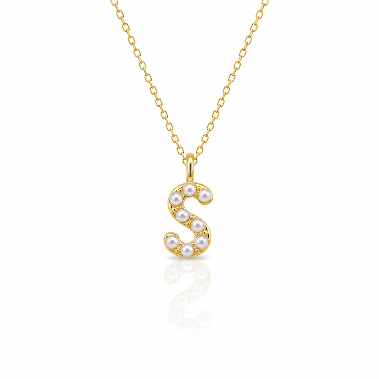 LIA INITIAL NECKLACE