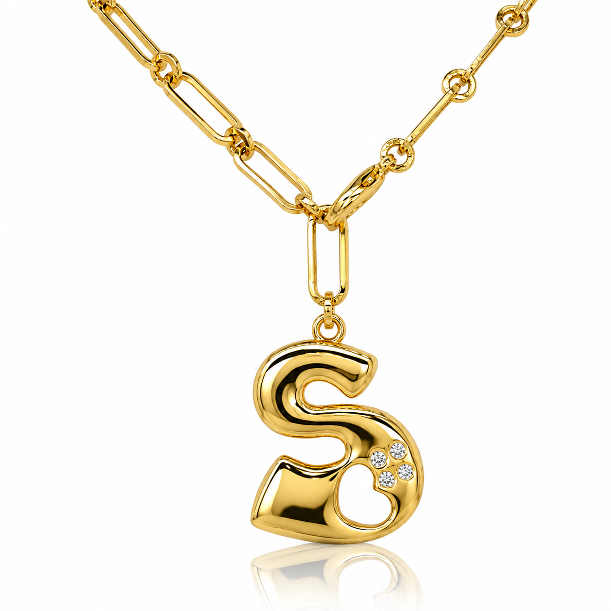 MAIA INITIAL NECKLACE