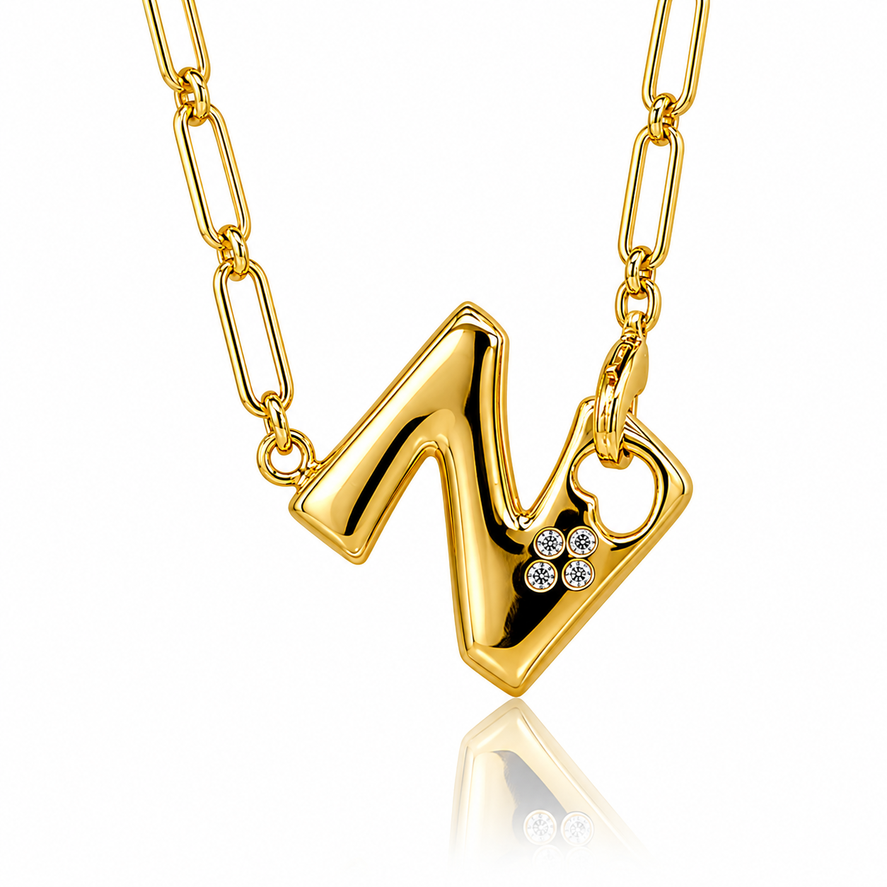 MAIA INITIAL NECKLACE